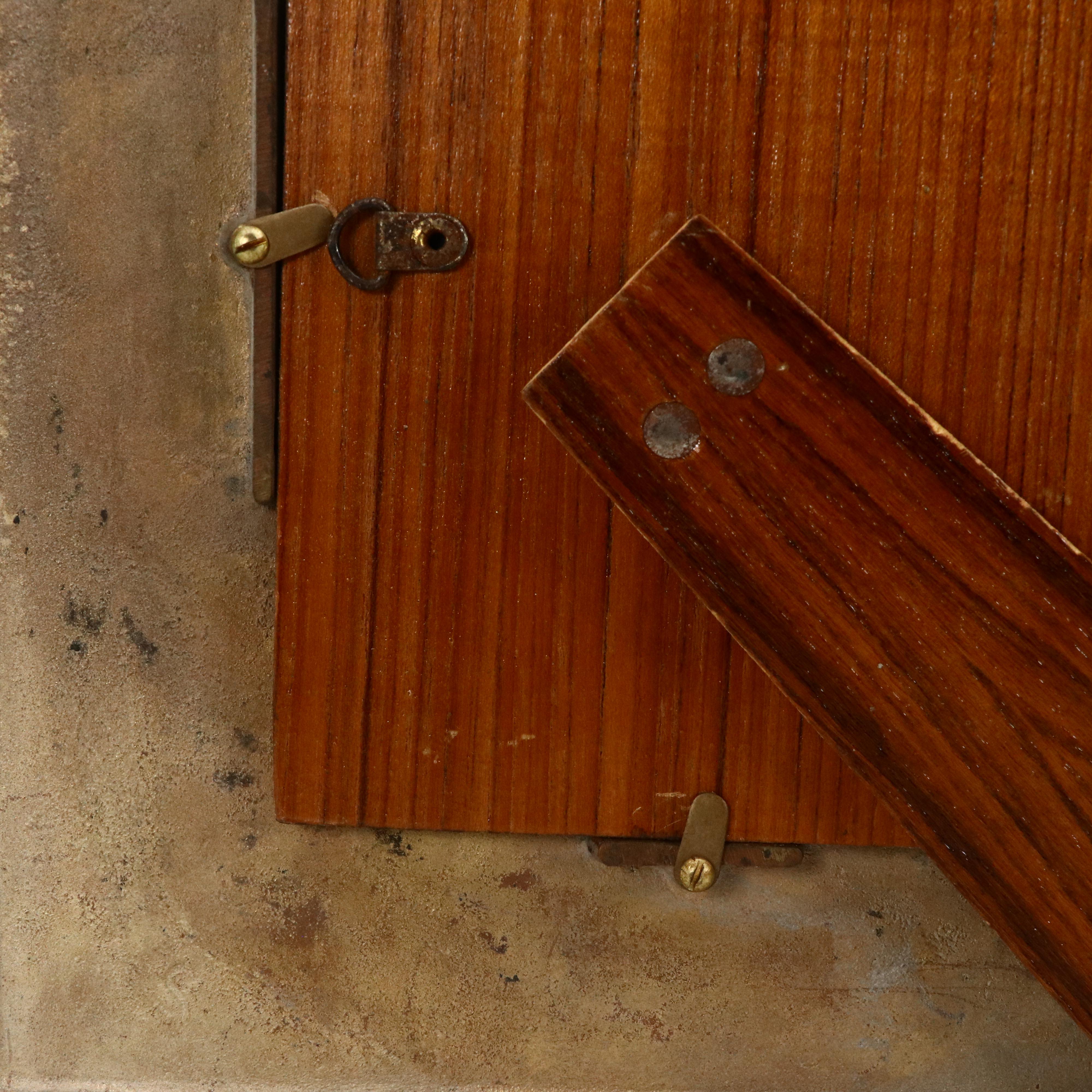 Tjap Batik Stamp with Botanical Design and Frames