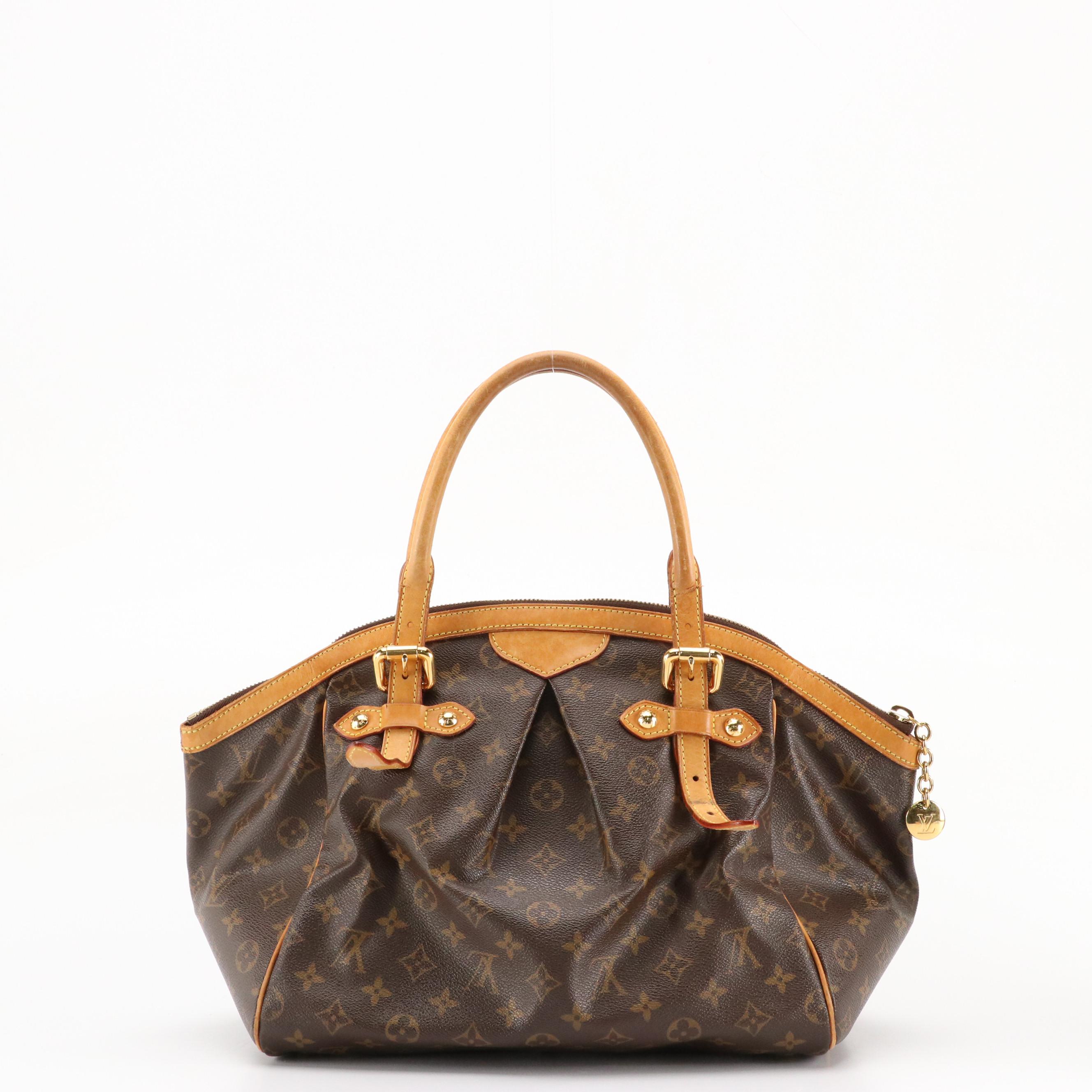 Louis Vuitton Tivoli GM Shoulder Bag in Monogram Coated Canvas and Leather