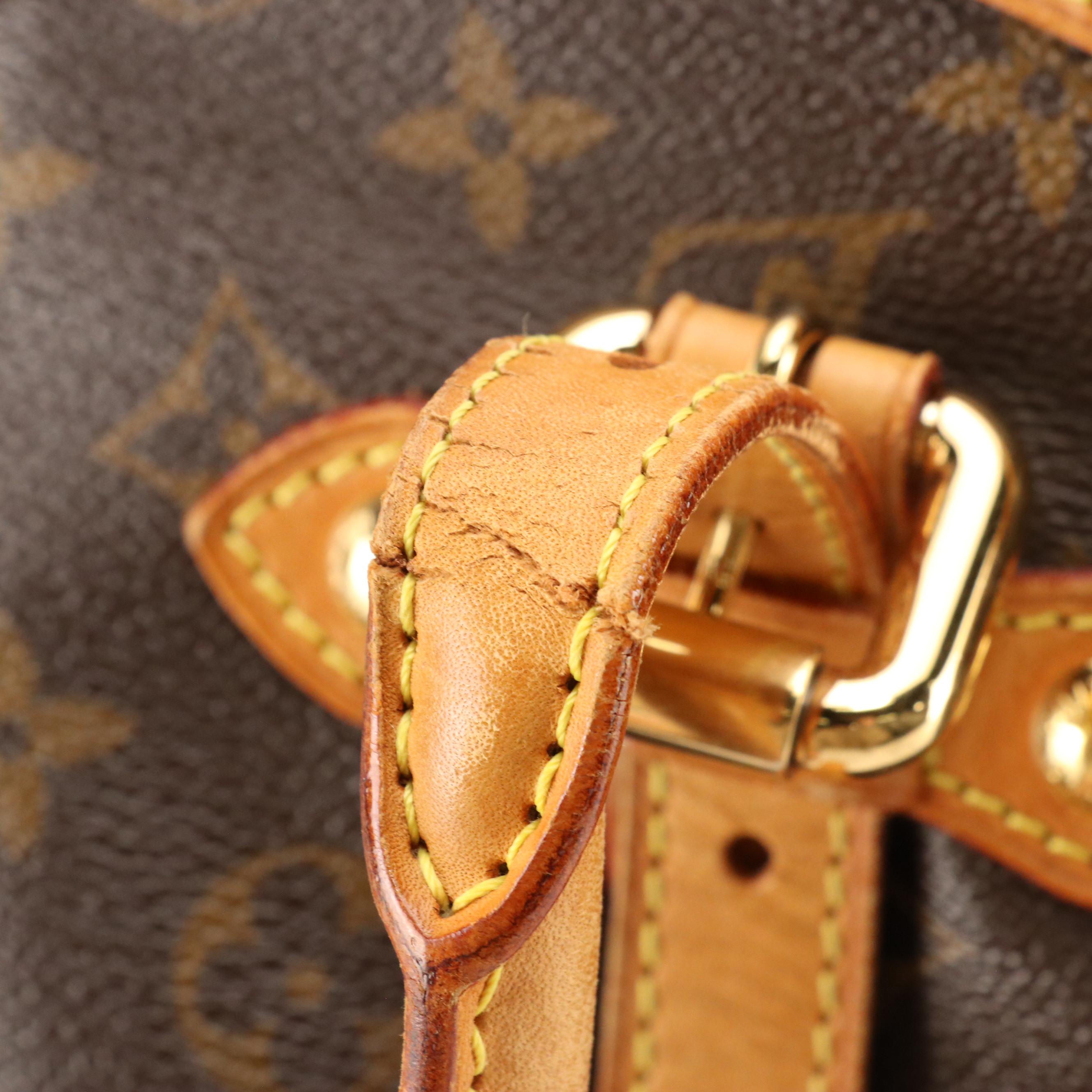 Louis Vuitton Tivoli GM Shoulder Bag in Monogram Coated Canvas and Leather