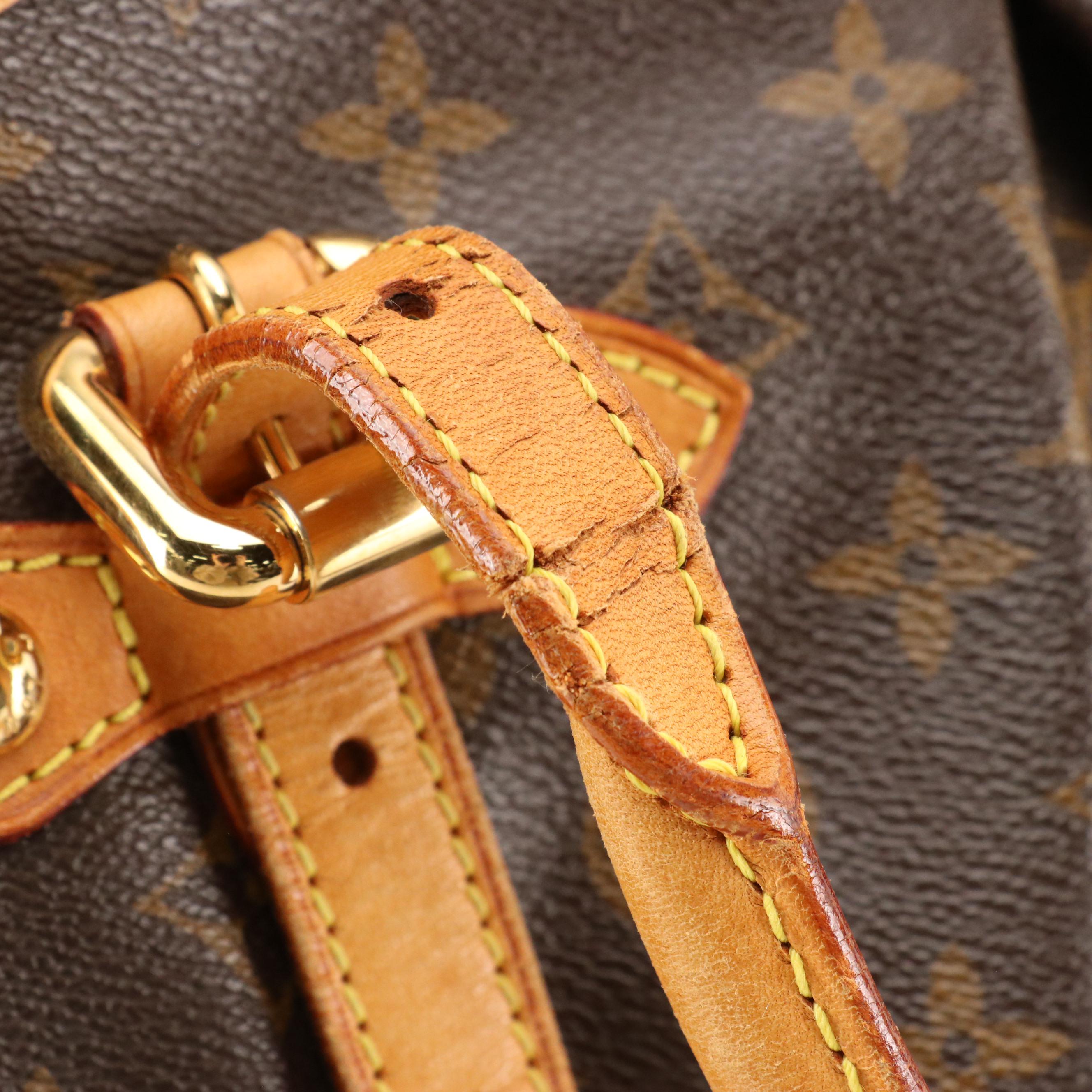 Louis Vuitton Tivoli GM Shoulder Bag in Monogram Coated Canvas and Leather