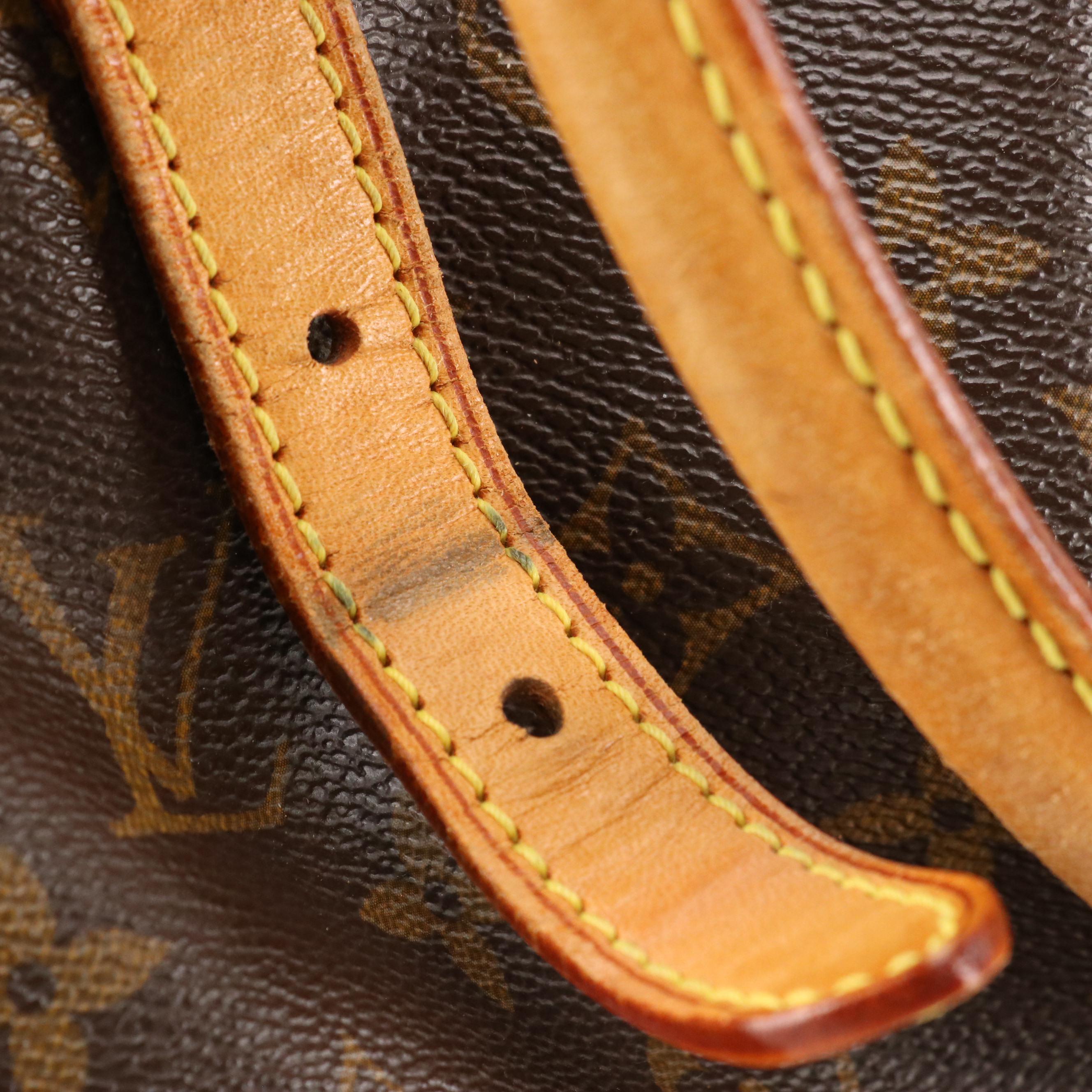 Louis Vuitton Tivoli GM Shoulder Bag in Monogram Coated Canvas and Leather