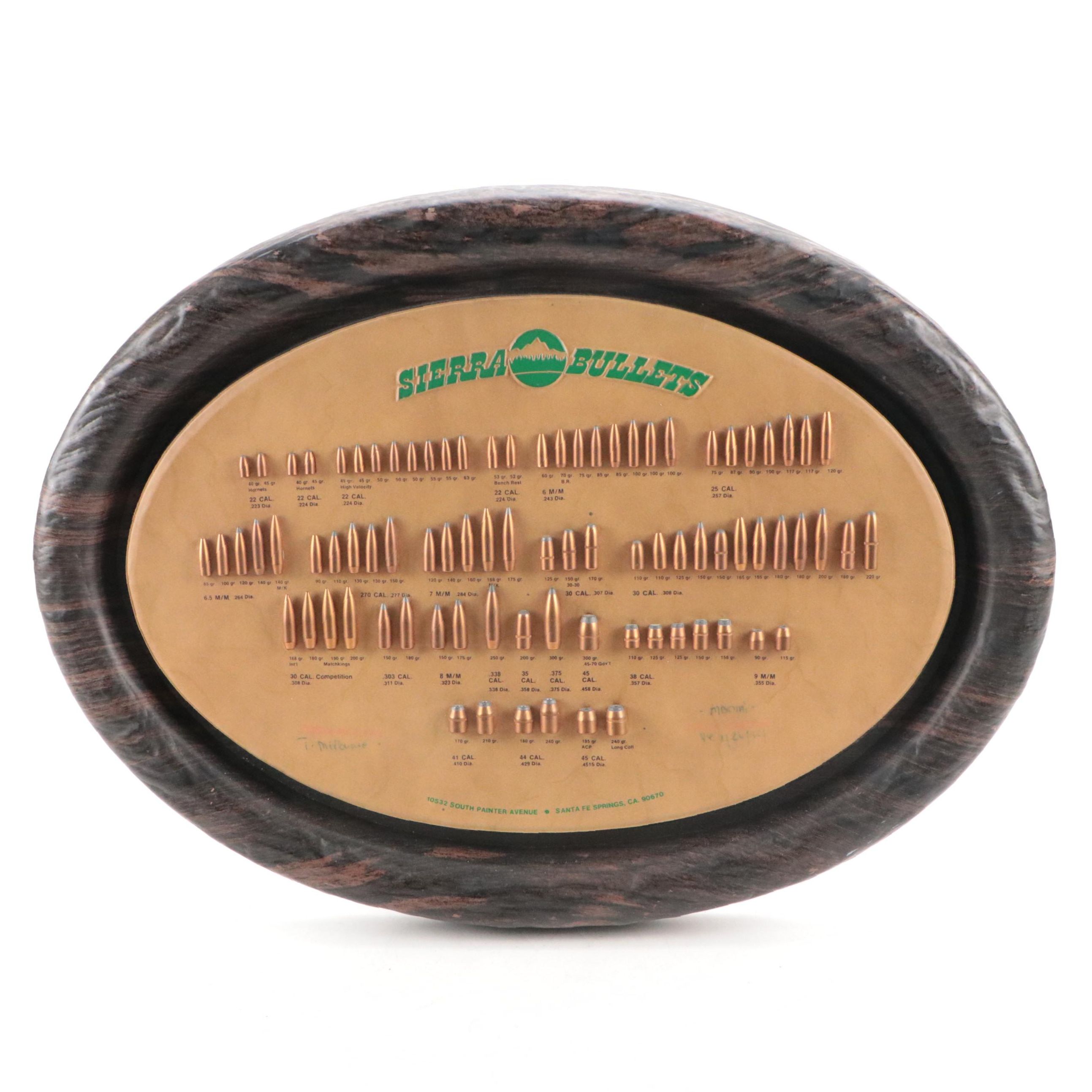 Sierra Bullets Advertising Bullet Board Display