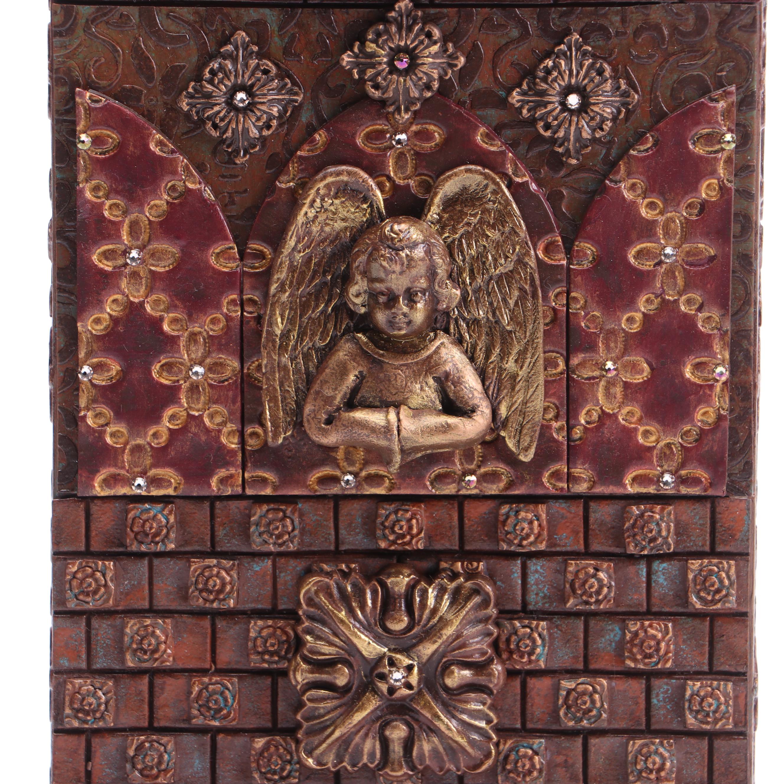 Deborah Kovacs-Sturdevant Mixed Media Assemblage "Ode to Rosslyn Chapel"
