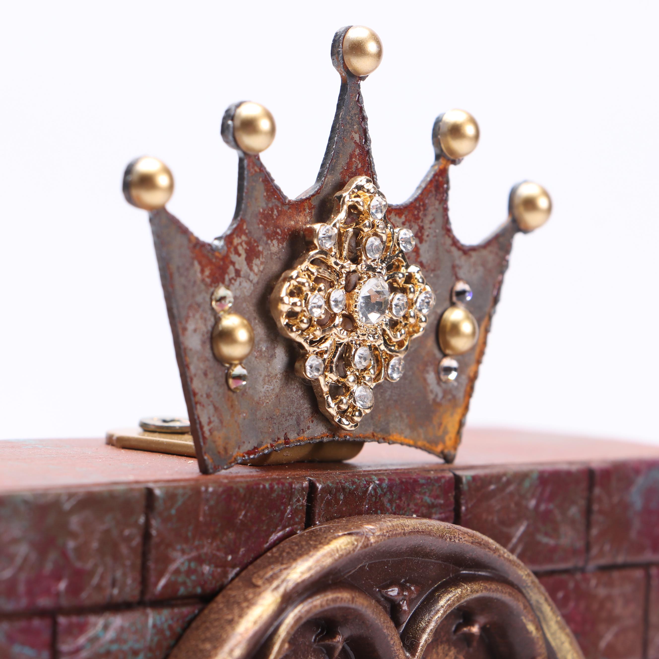 Deborah Kovacs-Sturdevant Mixed Media Assemblage "Ode to Rosslyn Chapel"