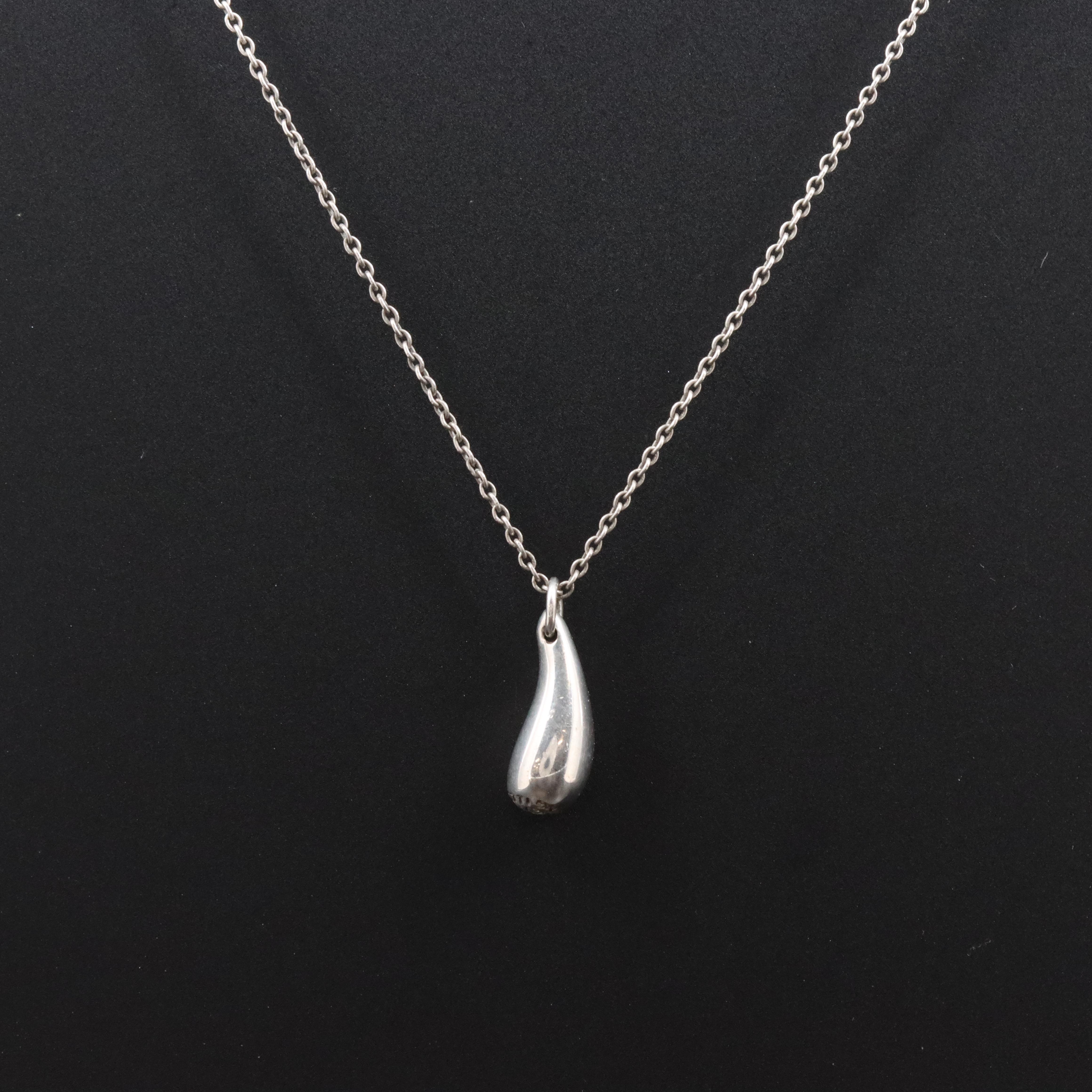 Elsa Peretti for Tiffany & Co. Sterling Teardrop Necklace