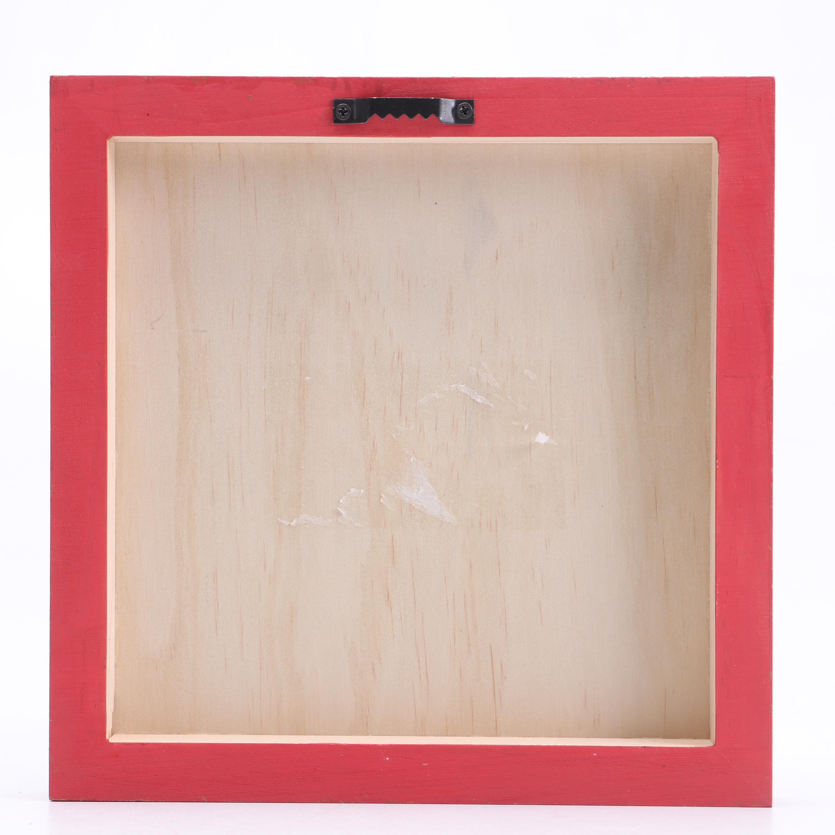 Deborah Kovacs-Sturdevant Mixed Media Collage "Mandala," 21st Century