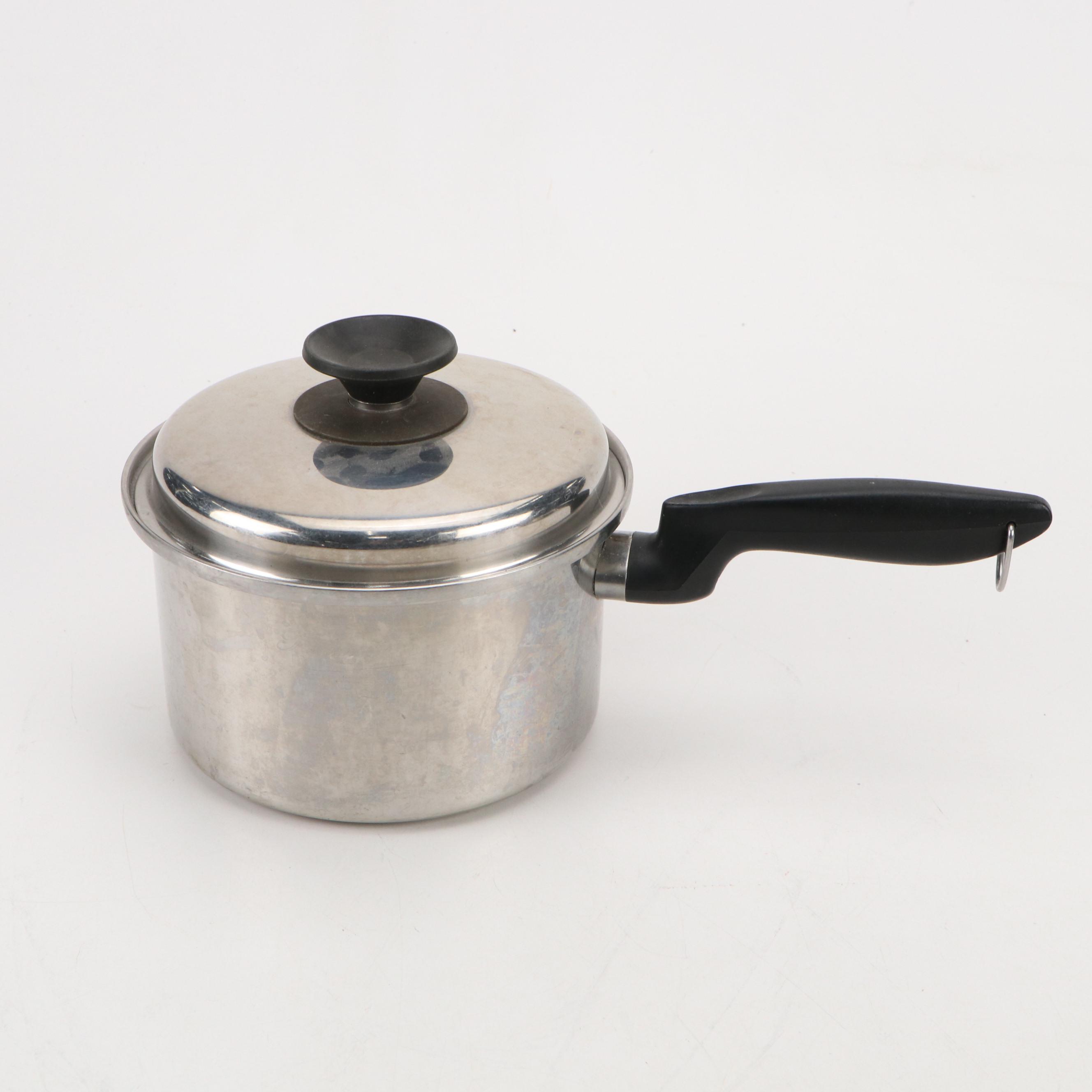 Permanent Stainless Steel Pots and Pans, Mid to Late 20th Century