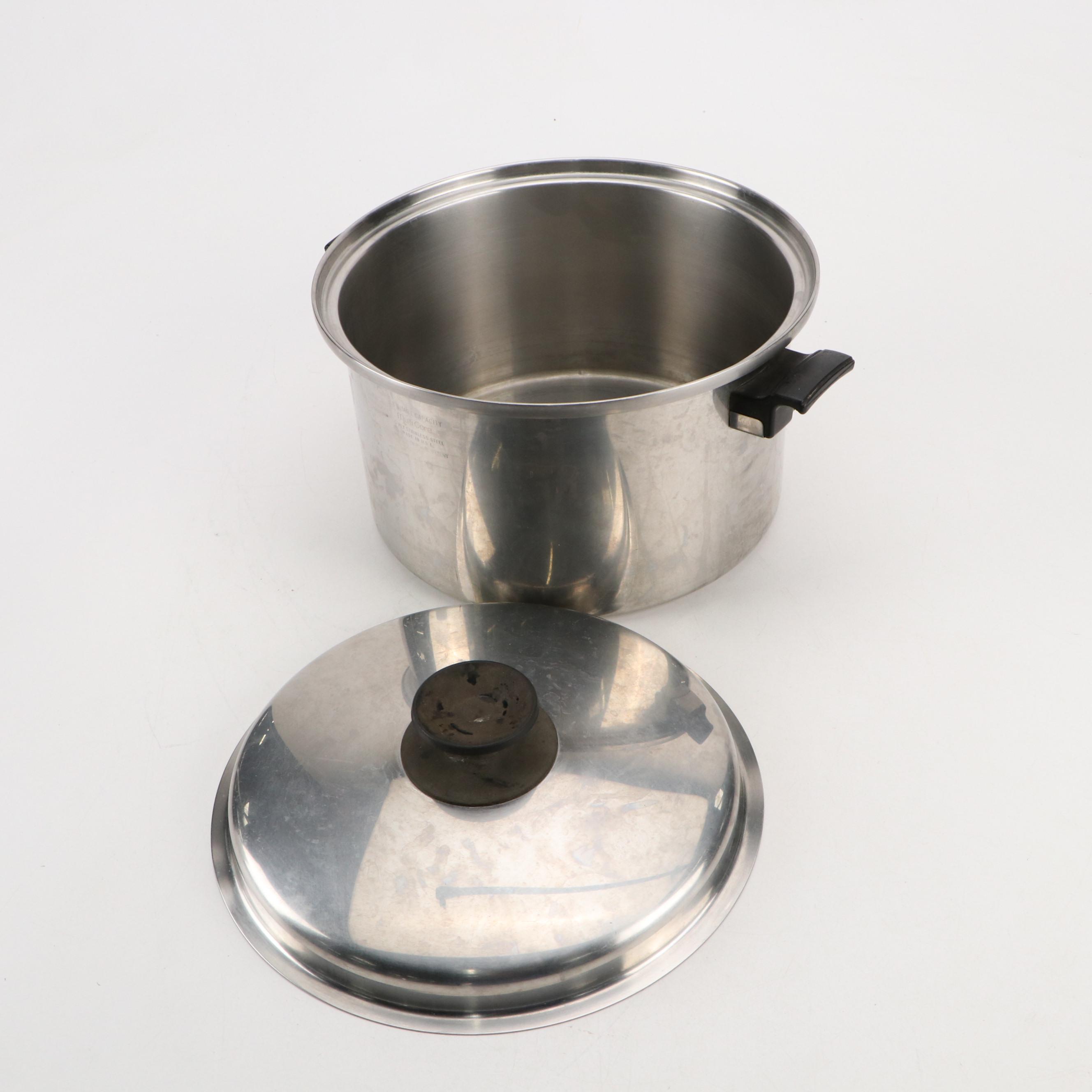 Permanent Stainless Steel Pots and Pans, Mid to Late 20th Century