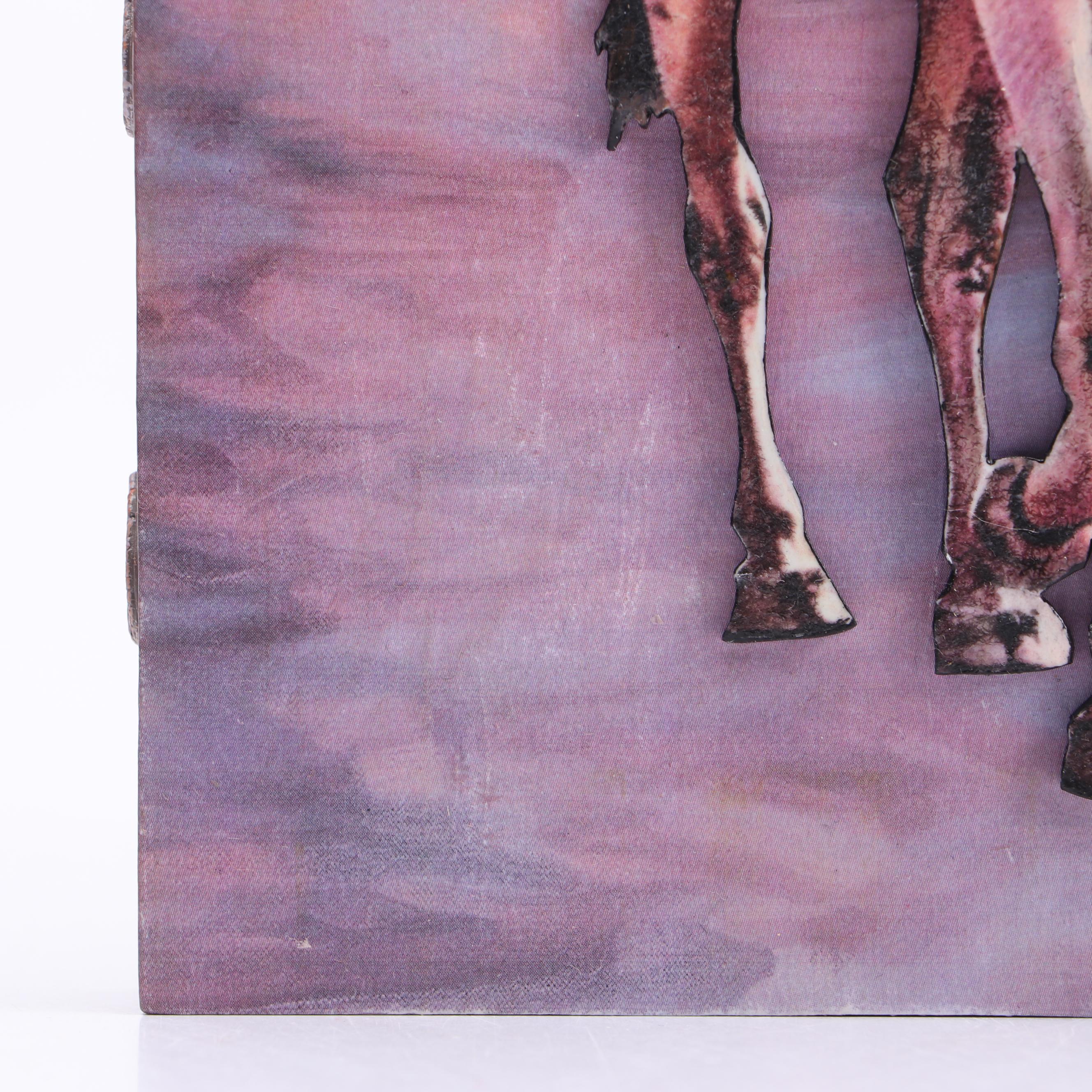 Deborah Kovacs-Sturdevant Mixed Media Composition "Caravanserai," 21st Century