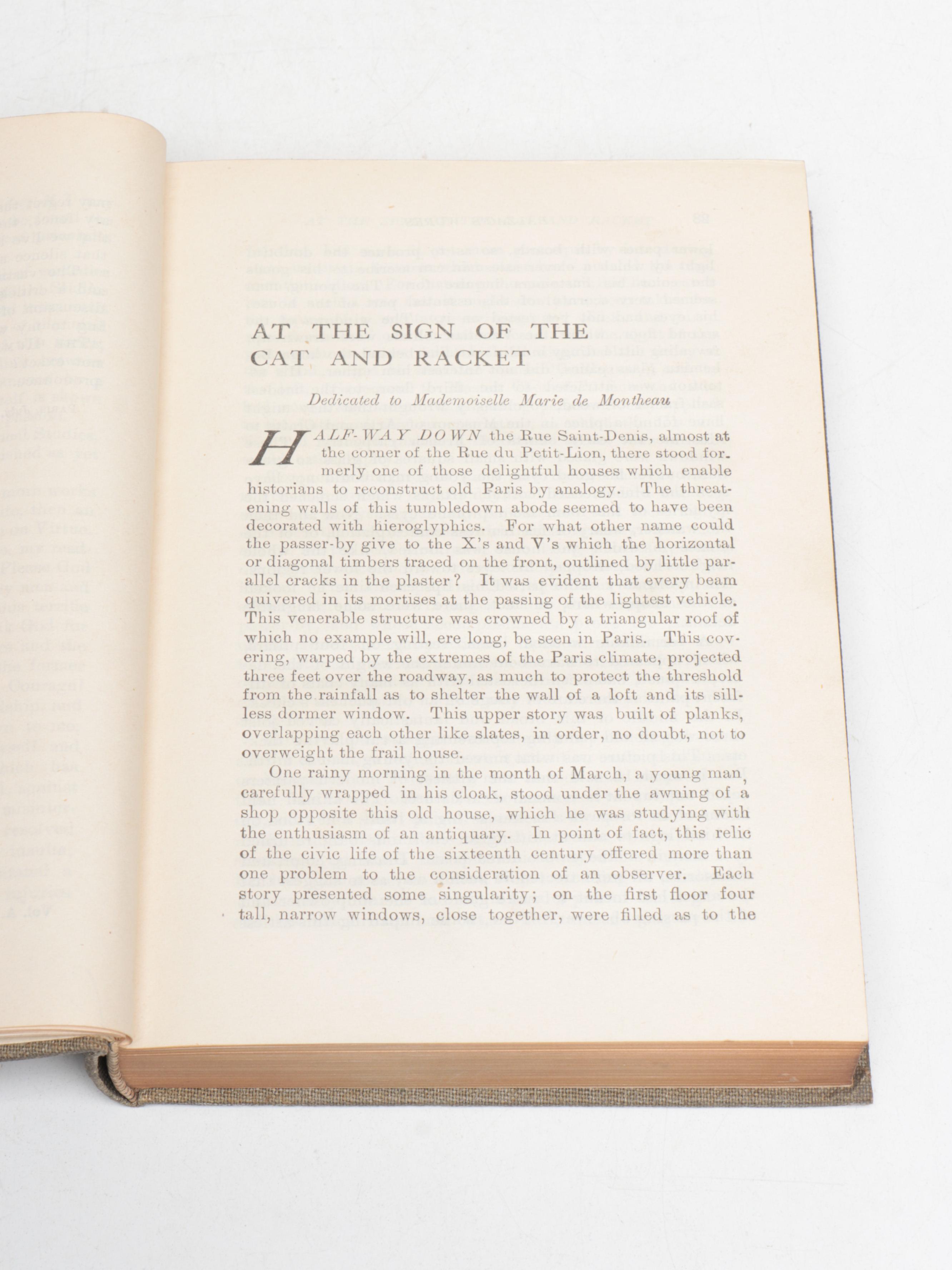 "The Works of Honoré de Balzac" Complete Twenty-Five Volume Set, 1900