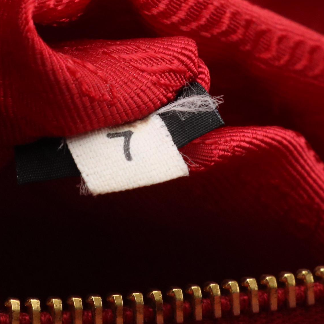 Prada Red Saffiano Leather Galleria Double Zip Tote