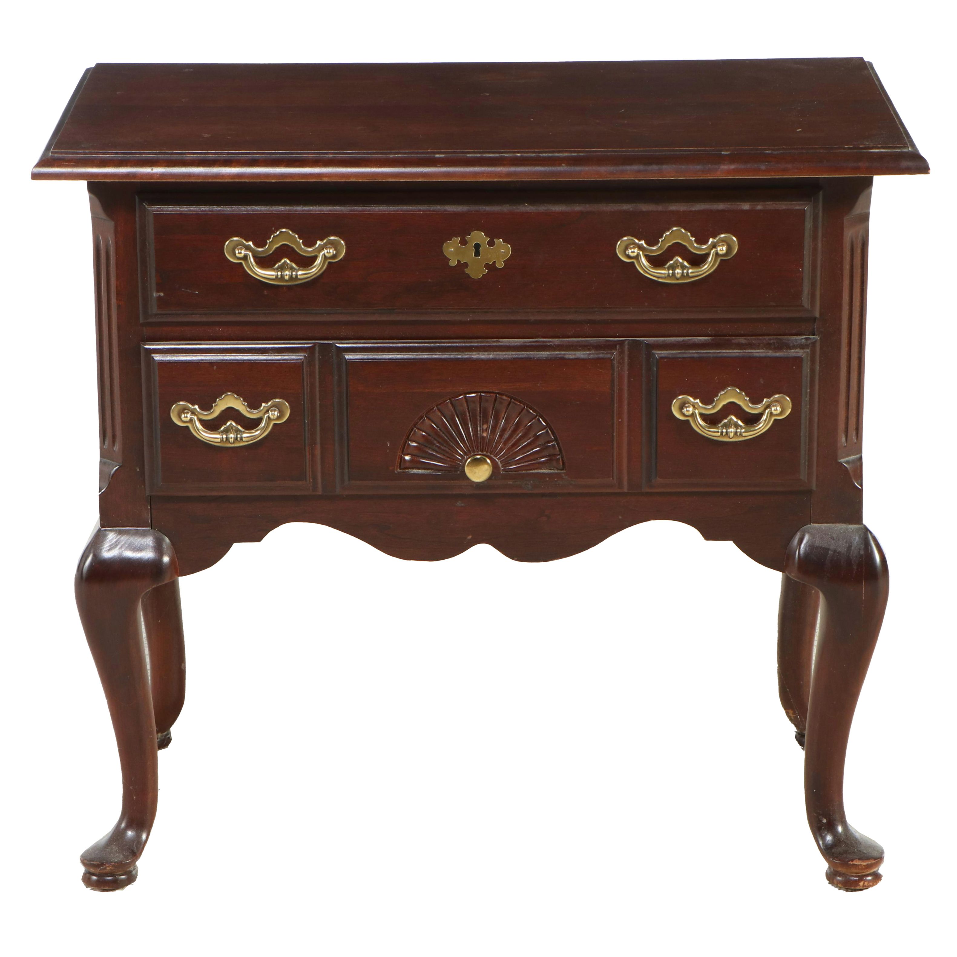 Thomasville Queen Anne Style Cherry Nightstand
