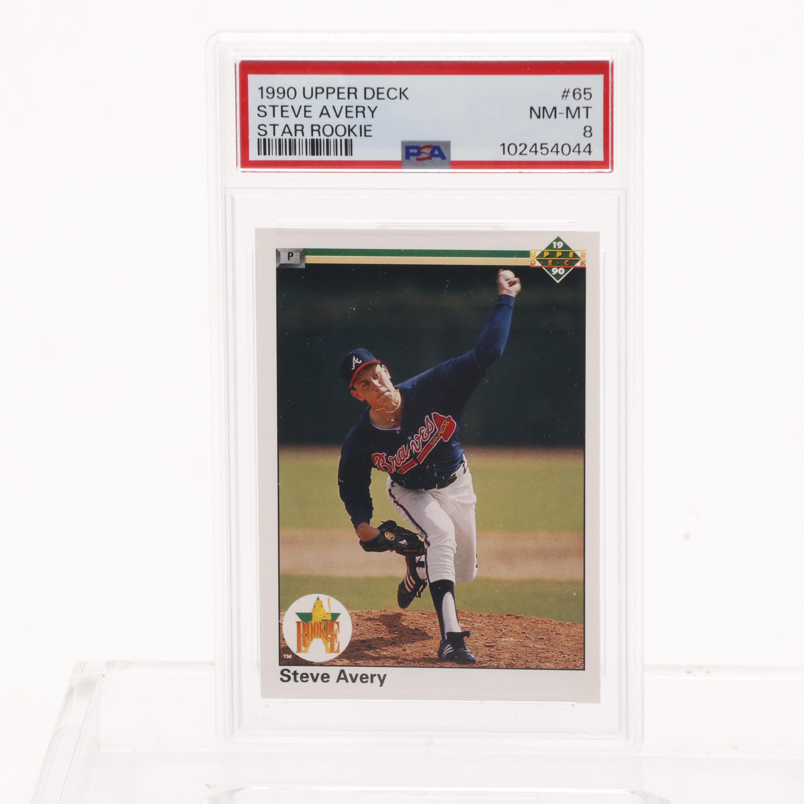 1000+ Card Modern Baseball Lot Includes Graded Avery Rookie & Nolan Ryan