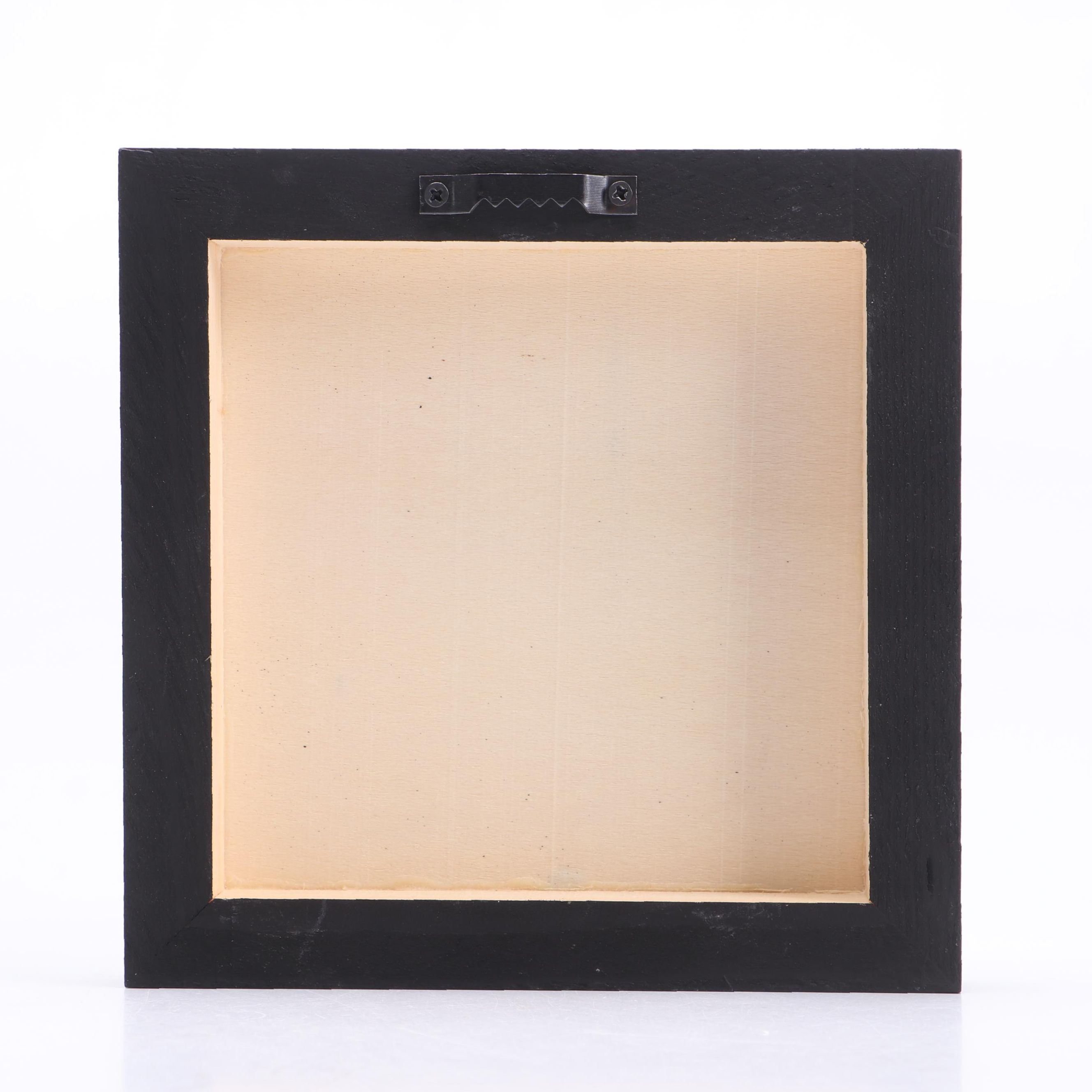 Deborah Kovacs-Sturdevant Mixed Media Collage "Black & White Sacred Heart"