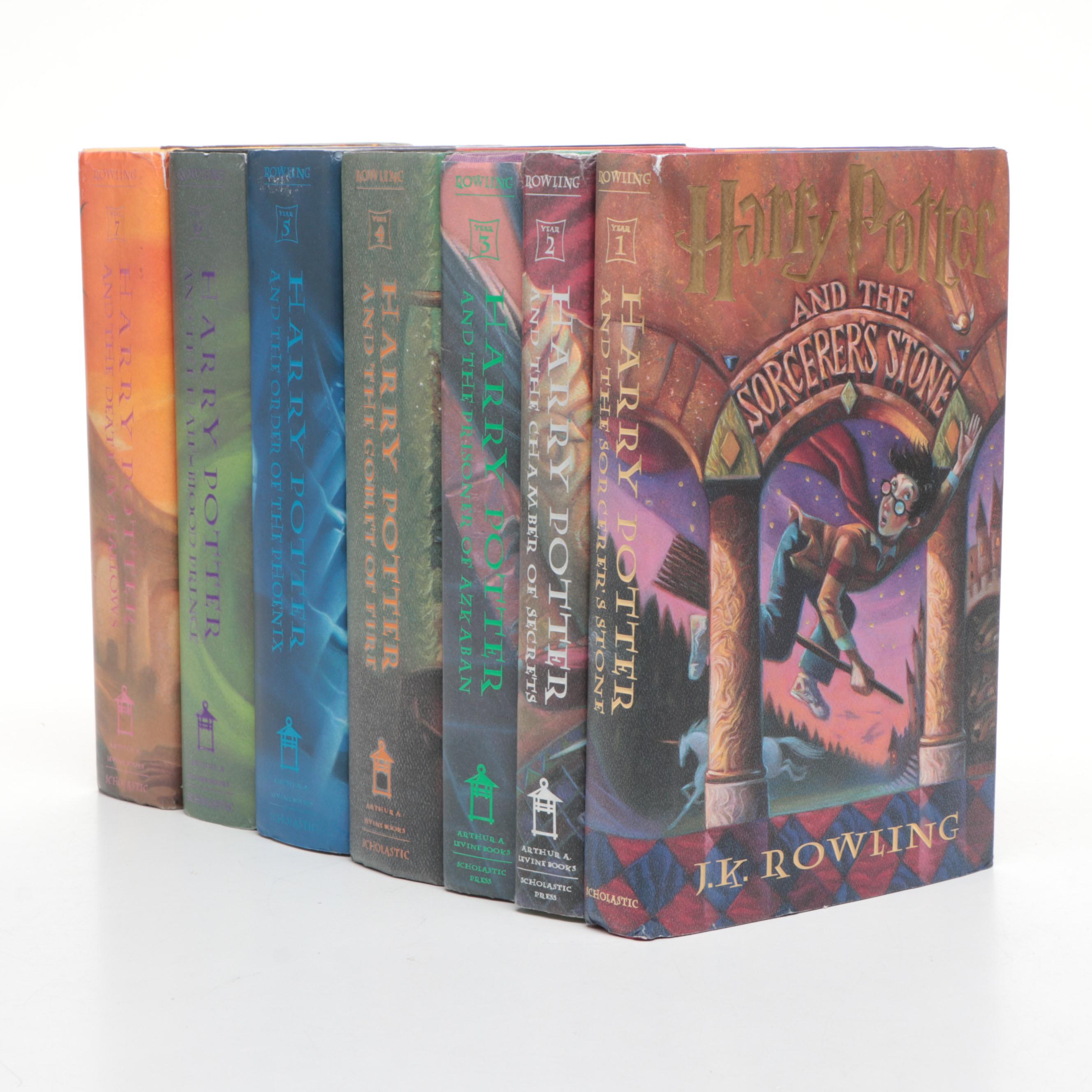 First American Edition "Harry Potter" Complete Series by J. K. Rowling