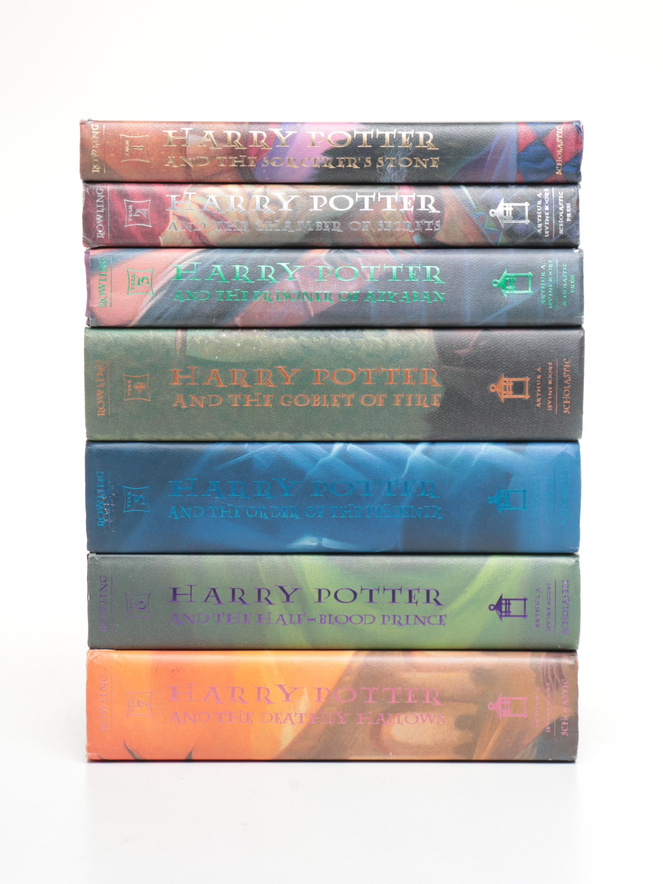 First American Edition "Harry Potter" Complete Series by J. K. Rowling