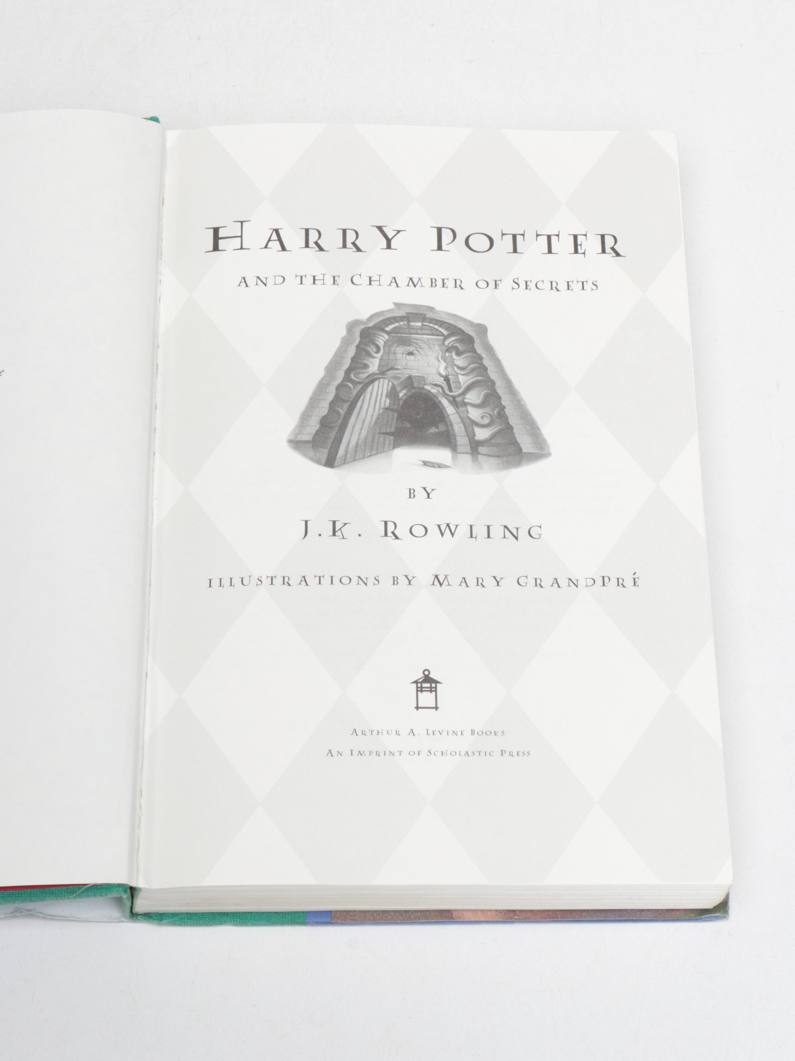 First American Edition "Harry Potter" Complete Series by J. K. Rowling