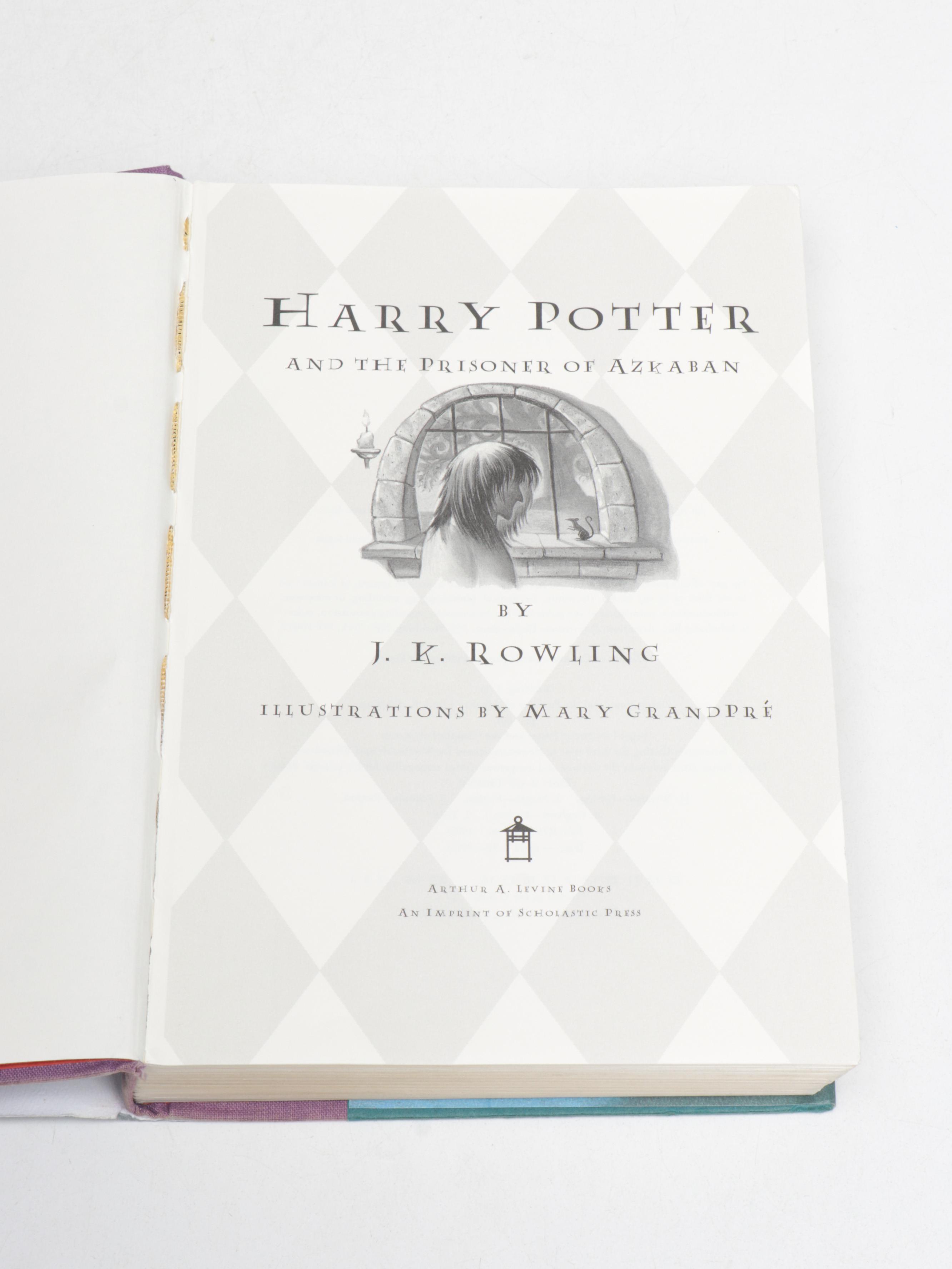 First American Edition "Harry Potter" Complete Series by J. K. Rowling