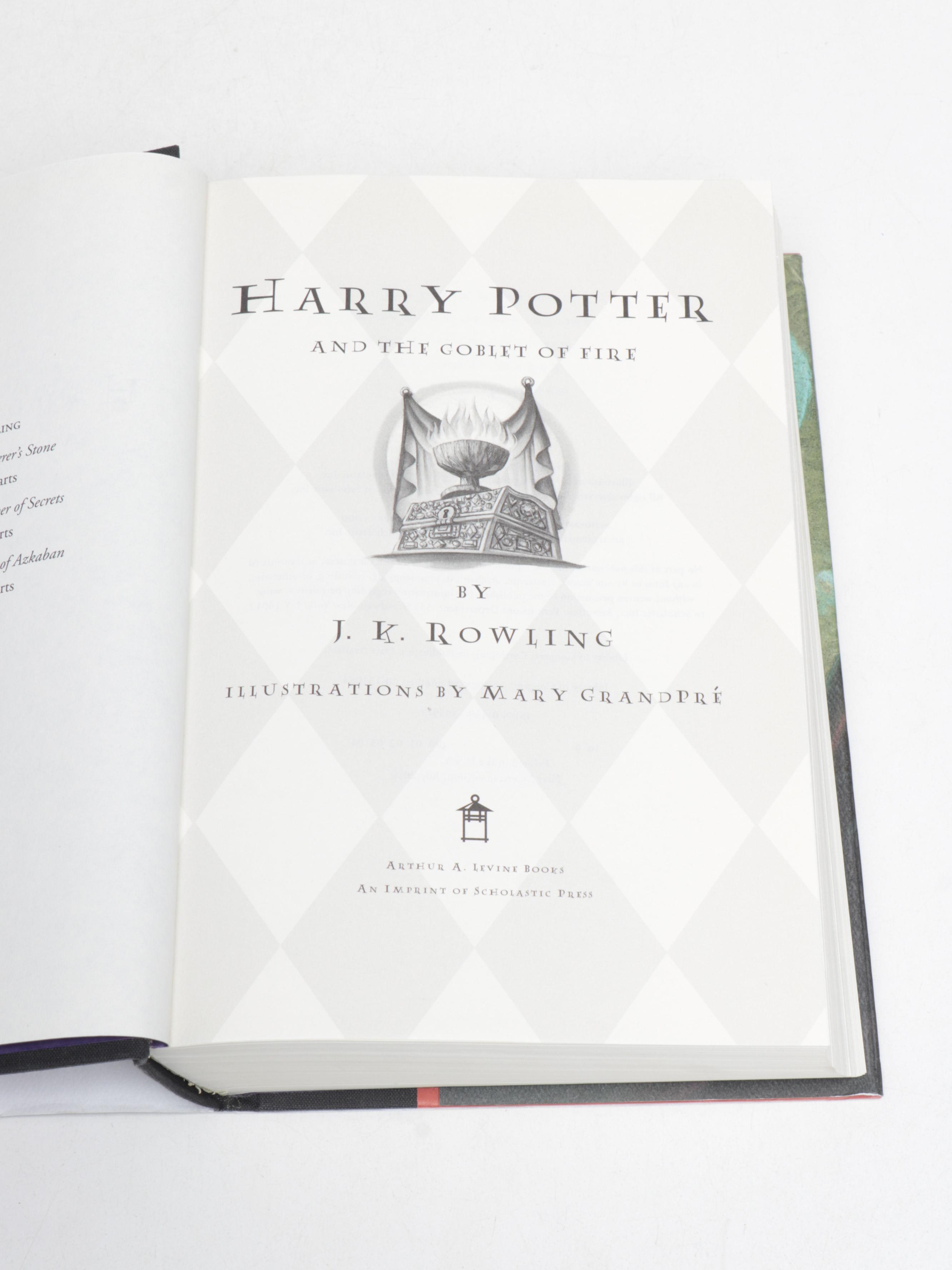 First American Edition "Harry Potter" Complete Series by J. K. Rowling