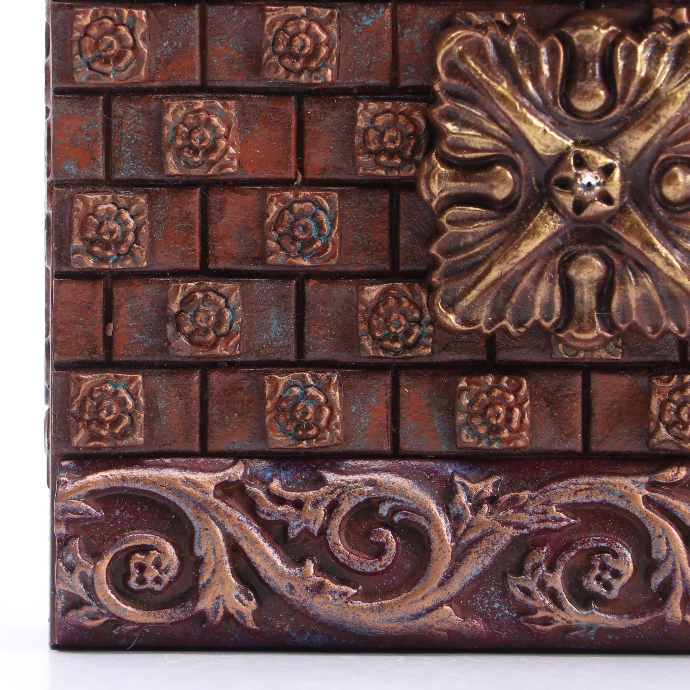 Deborah Kovacs-Sturdevant Mixed Media Assemblage "Ode to Rosslyn Chapel"