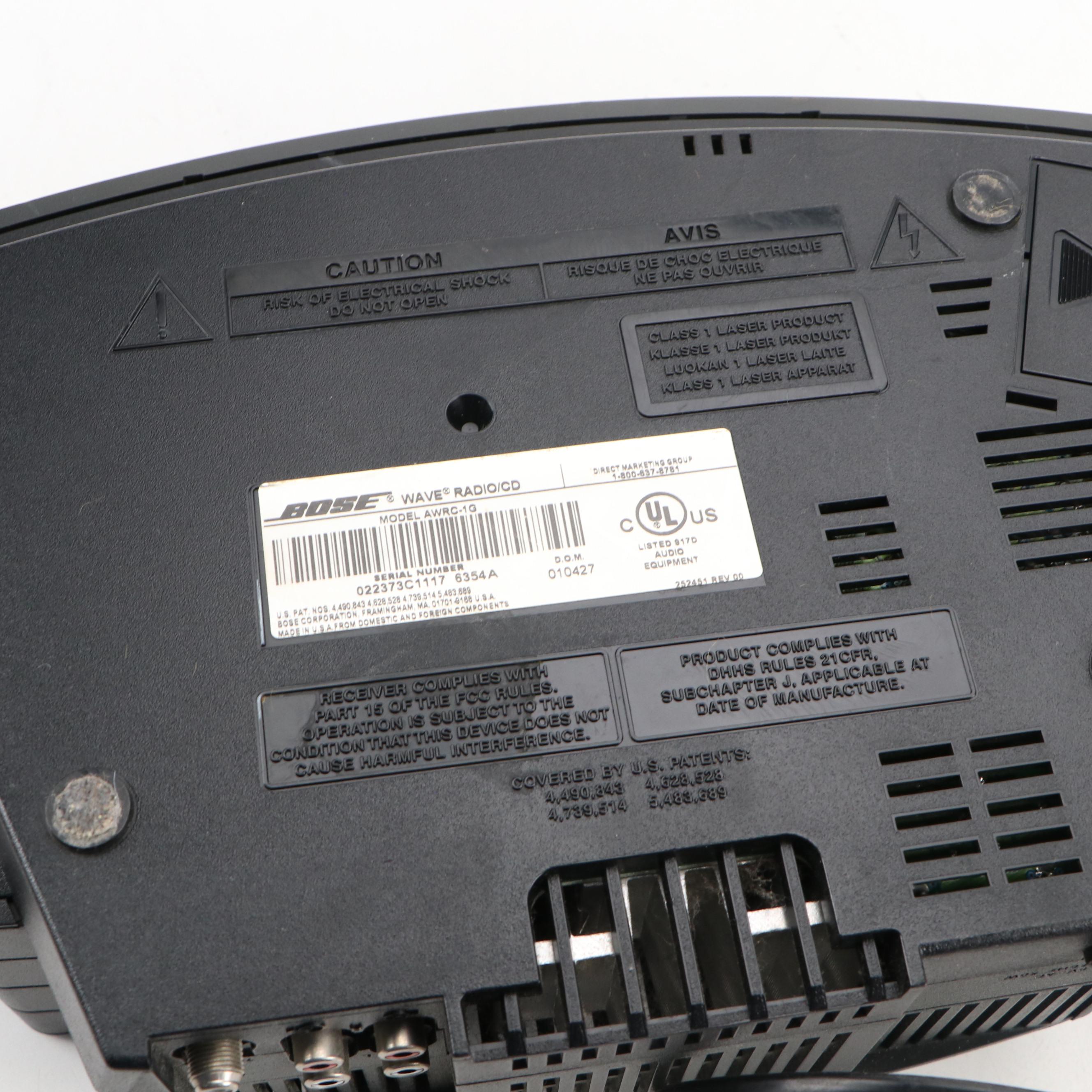 Bose AWRC-1G Wave Radio/CD Player