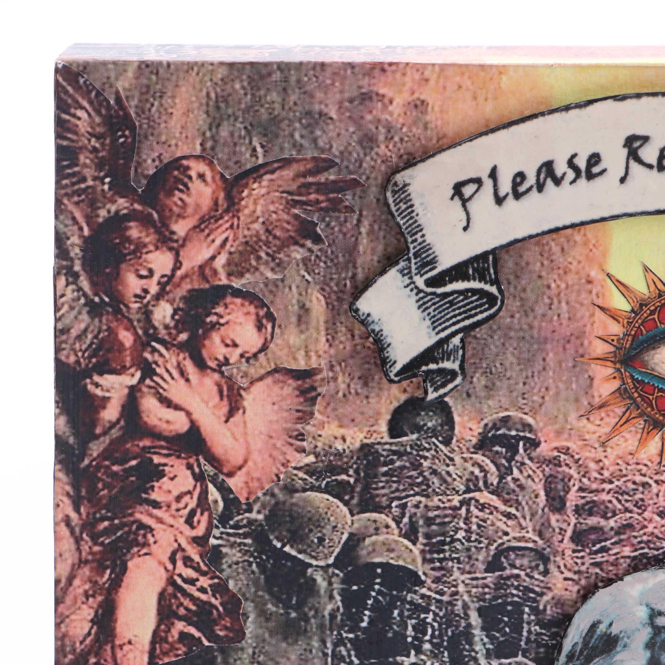 Deborah Kovacs-Sturdevant Mixed Media Composition "Dante's Prayer," 21st Century