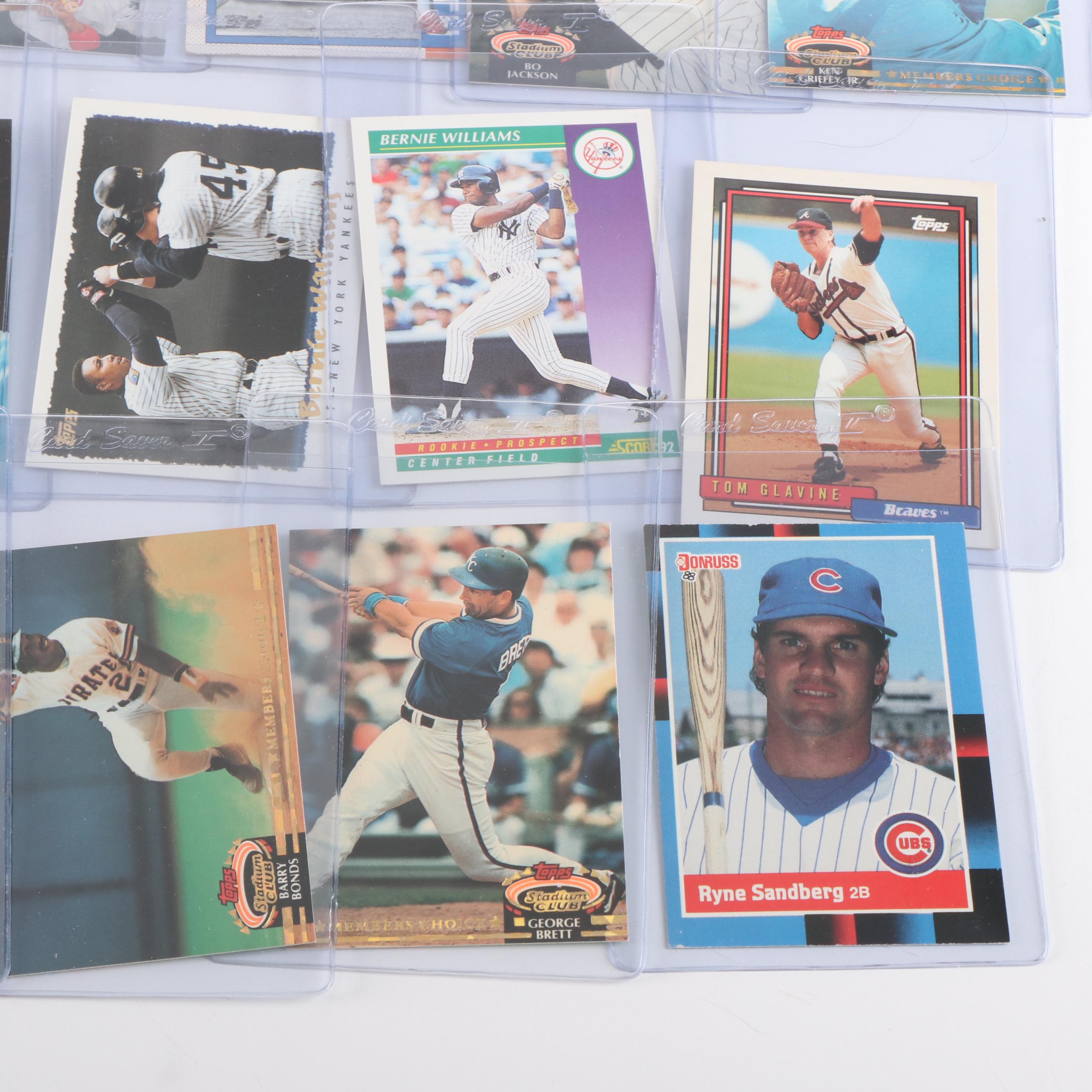 1000+ Card Baseball with HOF'S, Graded Griffey Jr. & Joe Carter Rookie