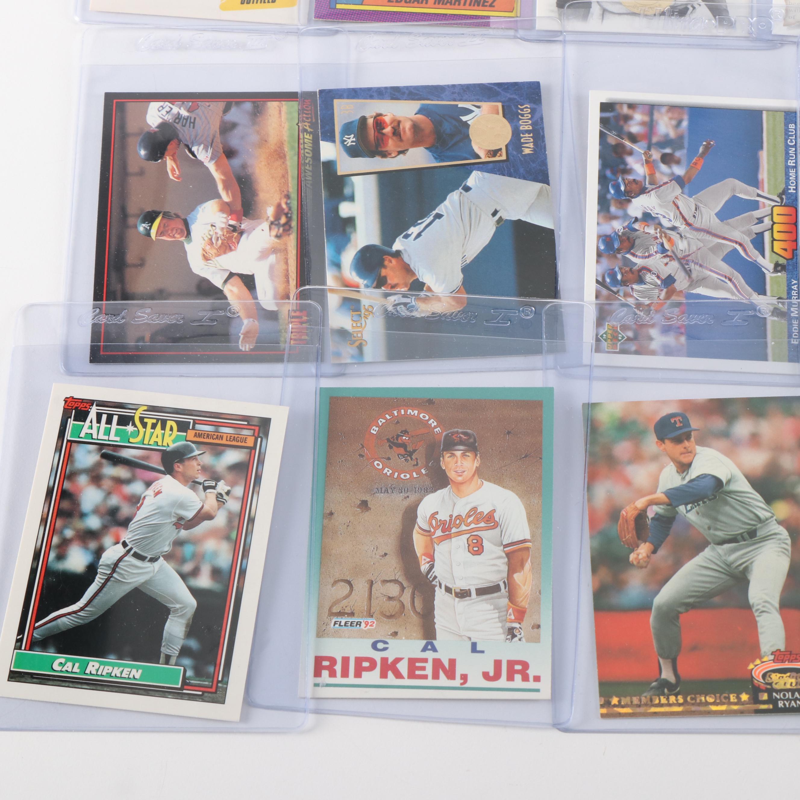 1000+ Card Baseball with HOF'S, Graded Griffey Jr. & Joe Carter Rookie