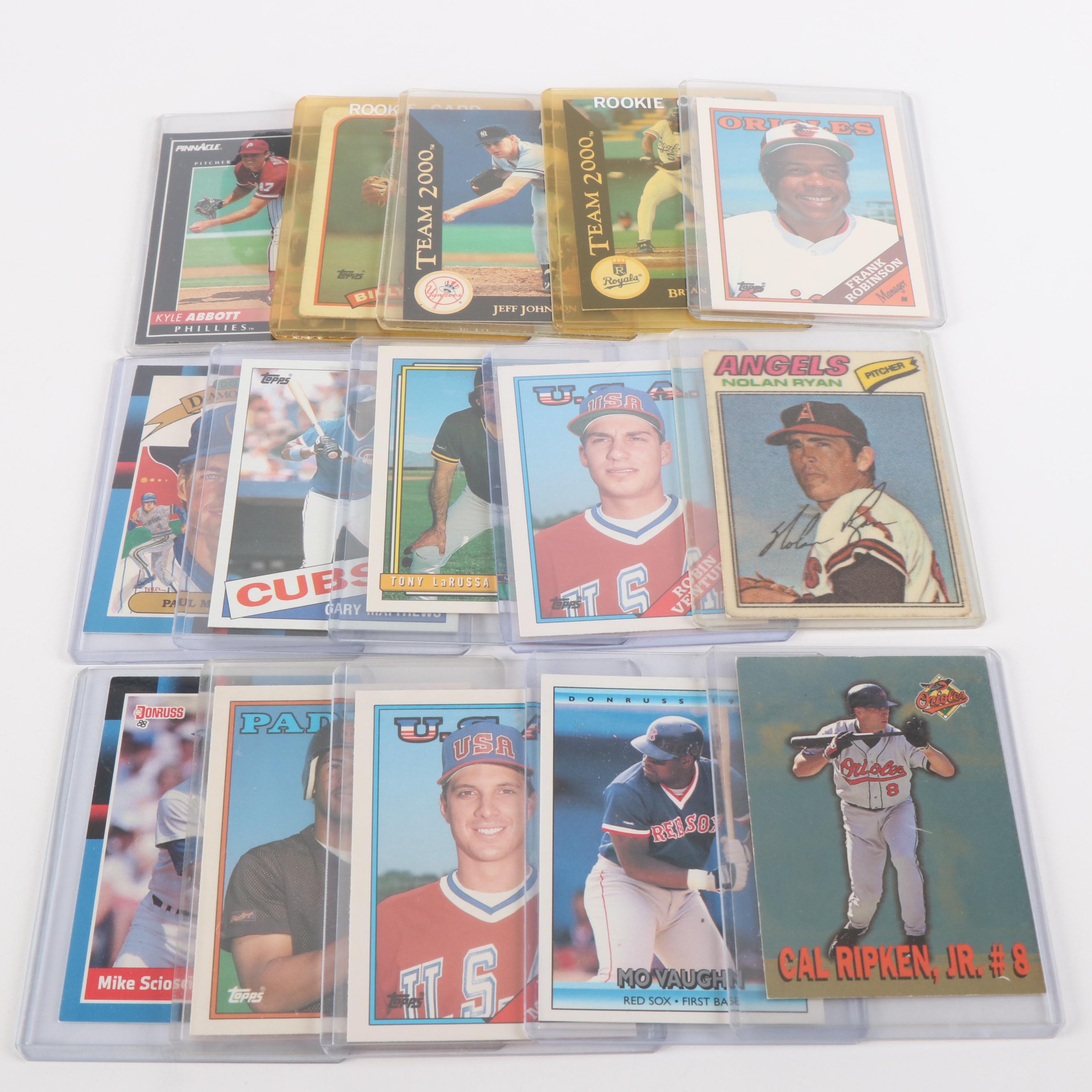 1000+ Card Baseball with HOF'S, Graded Griffey Jr. & Joe Carter Rookie