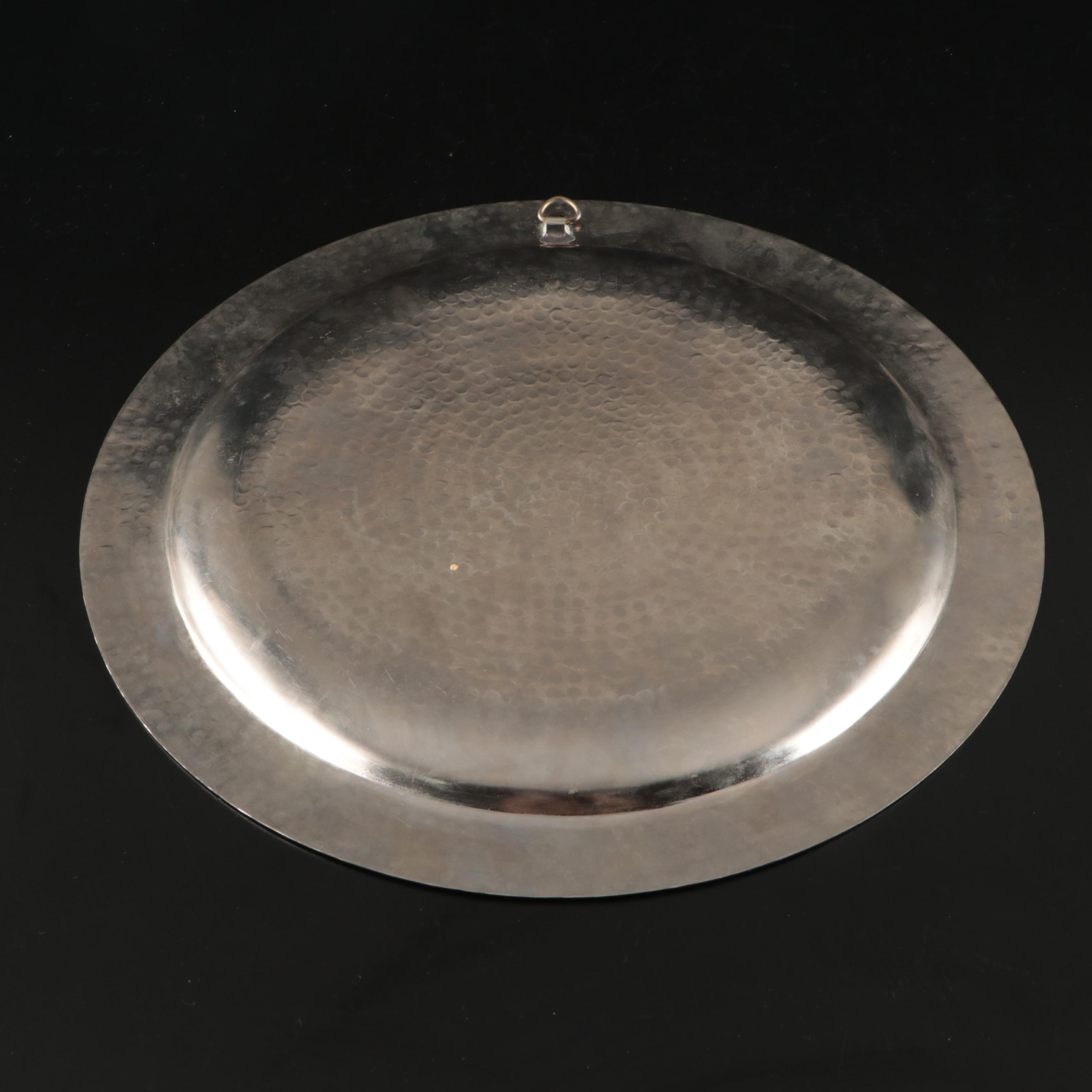 "Leonora" Silver Plate and Glass Coasters with More Table Accessories