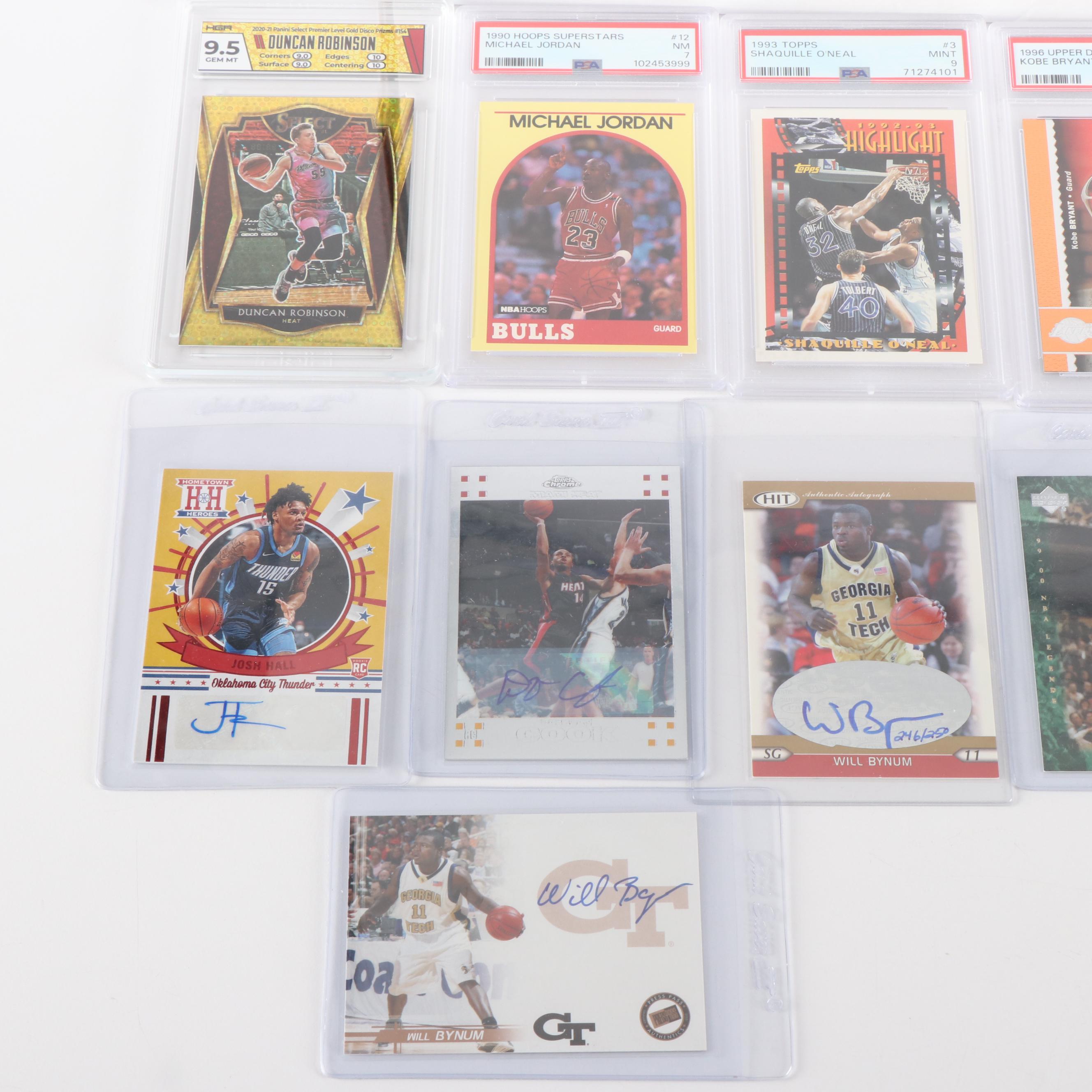 1000+ Card Basketball Lot with Graded Kobe, Shaq, Jordan and Wembanyama
