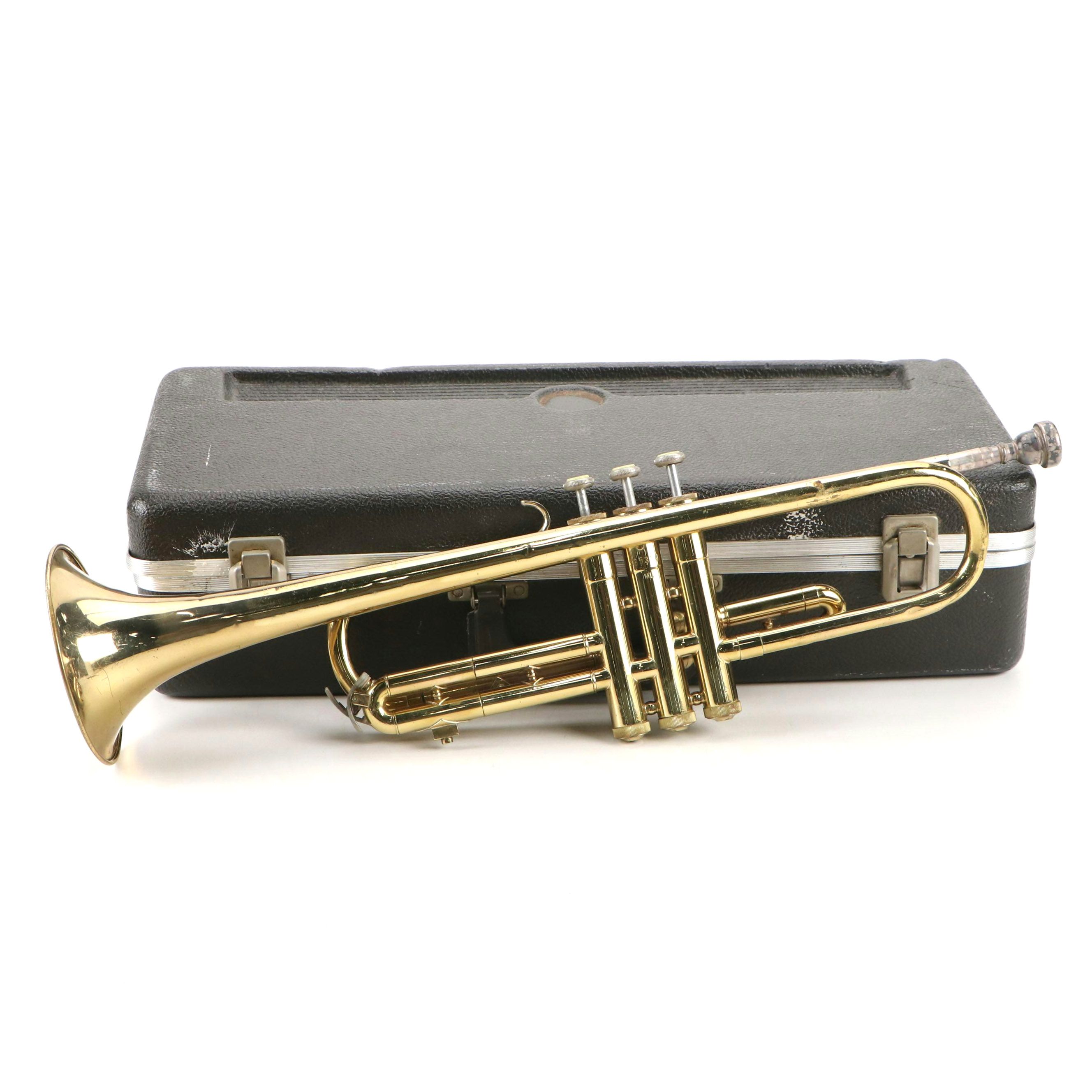 Vincent Bach for Bundy Brass Trumpet with Hardside Case
