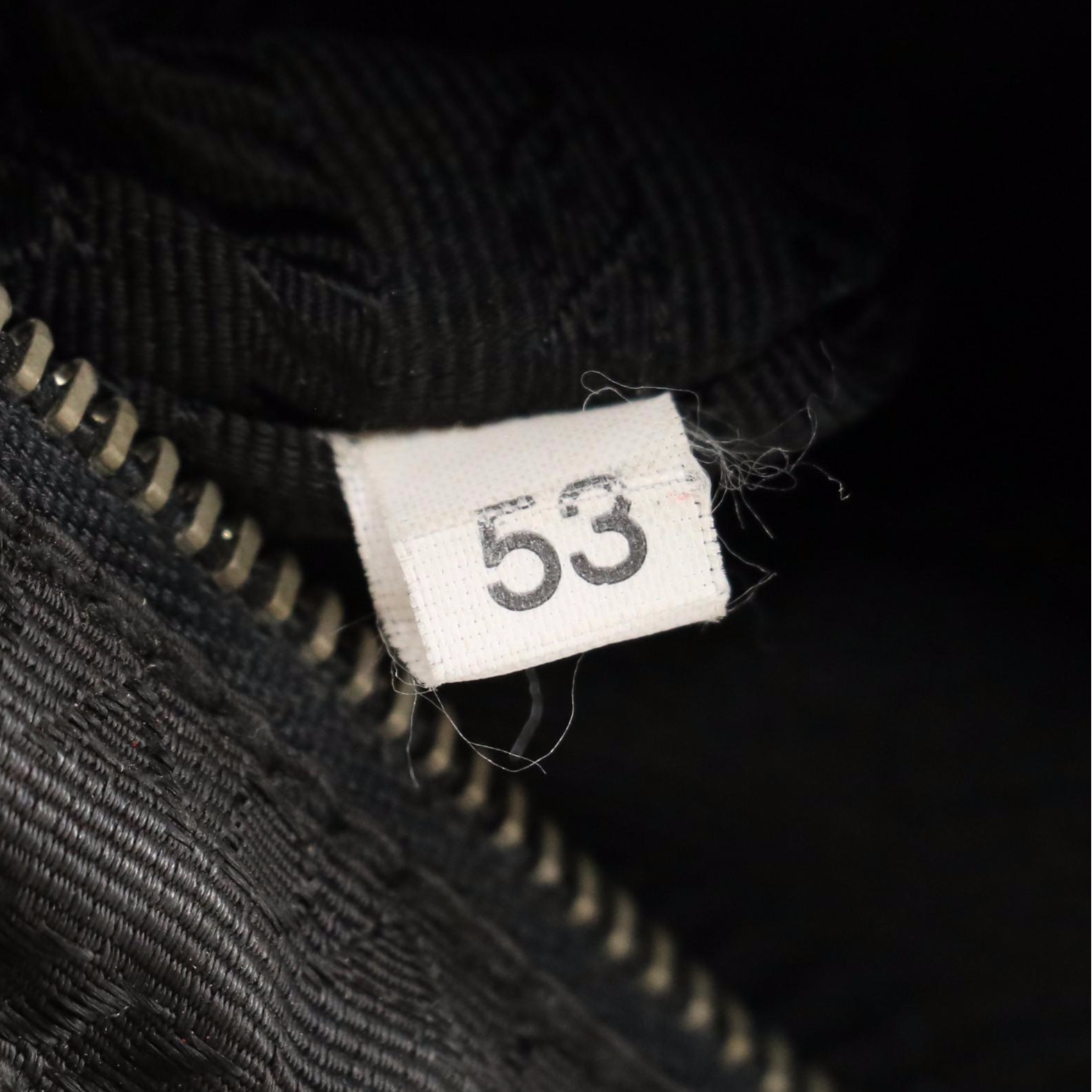 Prada Black Tessuto Nylon Baguette with Leather Handles