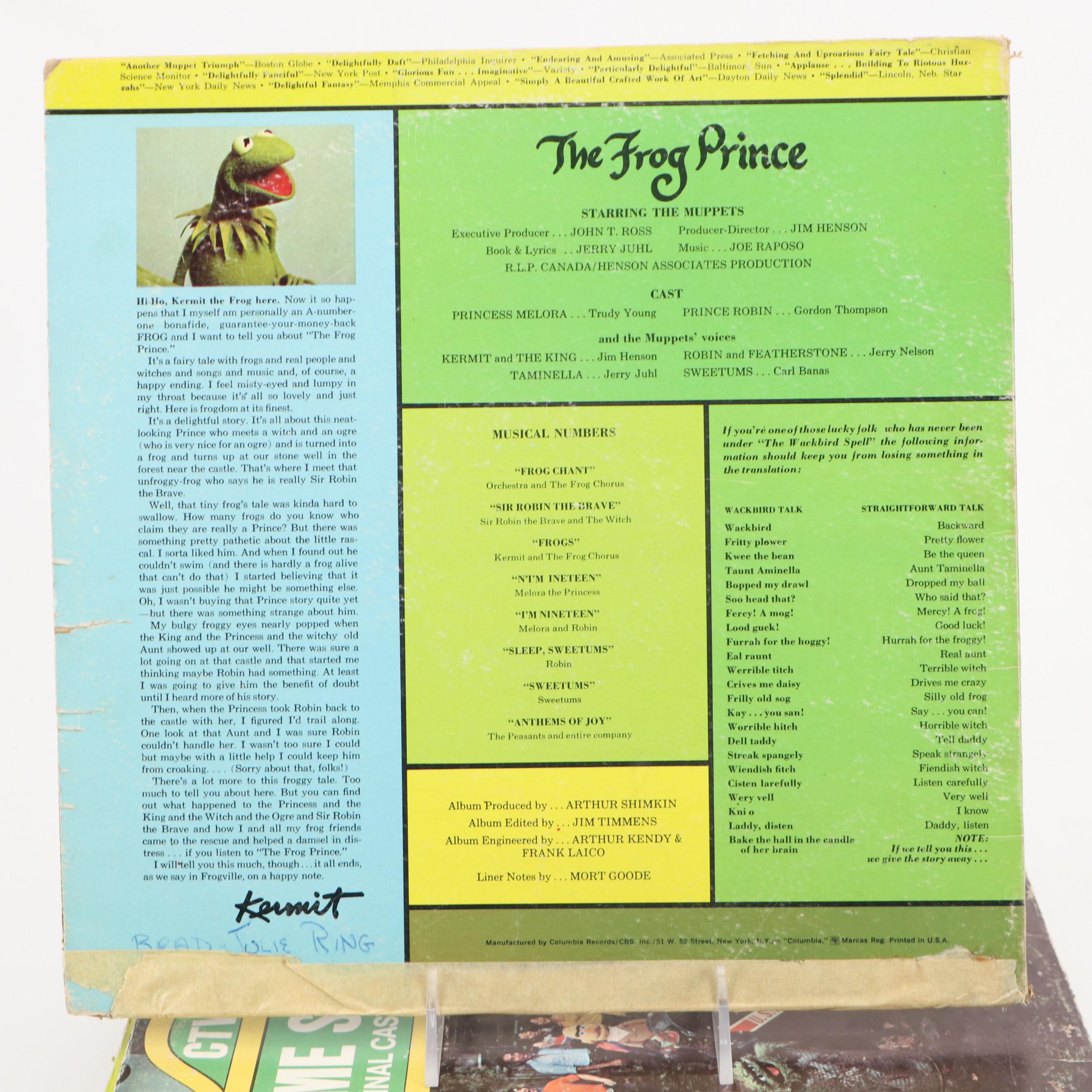 "What People Do All Day" by Richard Scarry and More Children's Vinyl Records