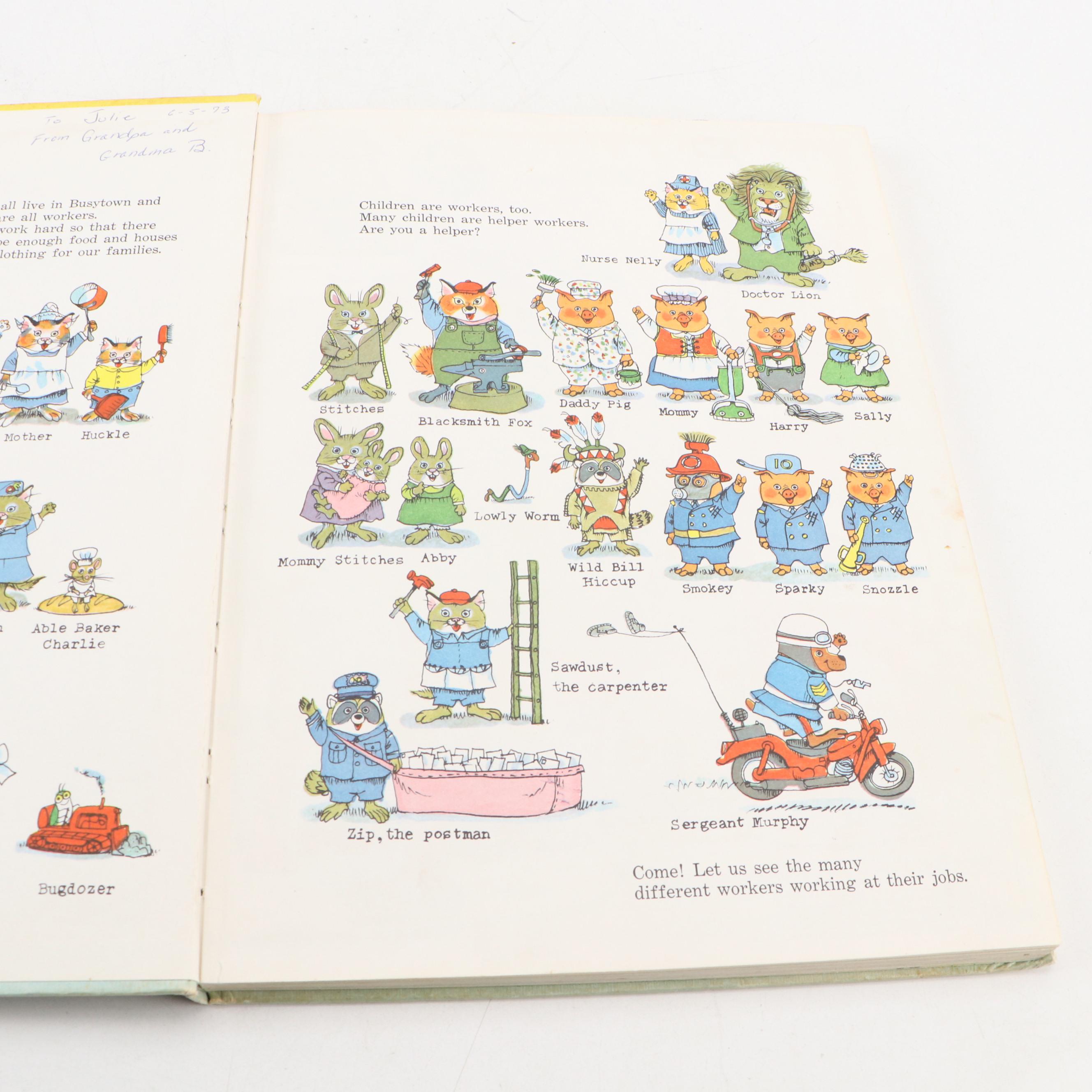 "What People Do All Day" by Richard Scarry and More Children's Vinyl Records