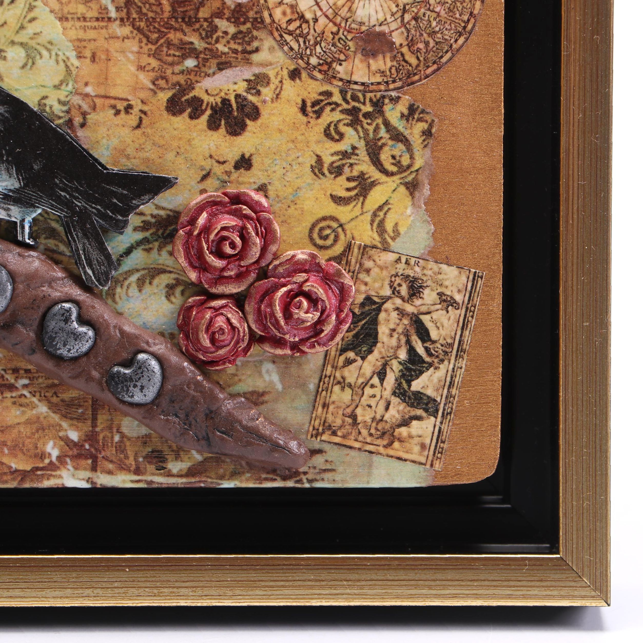 Deborah Kovacs-Sturdevant Mixed Media Assemblage "Protection & Healing Tree"