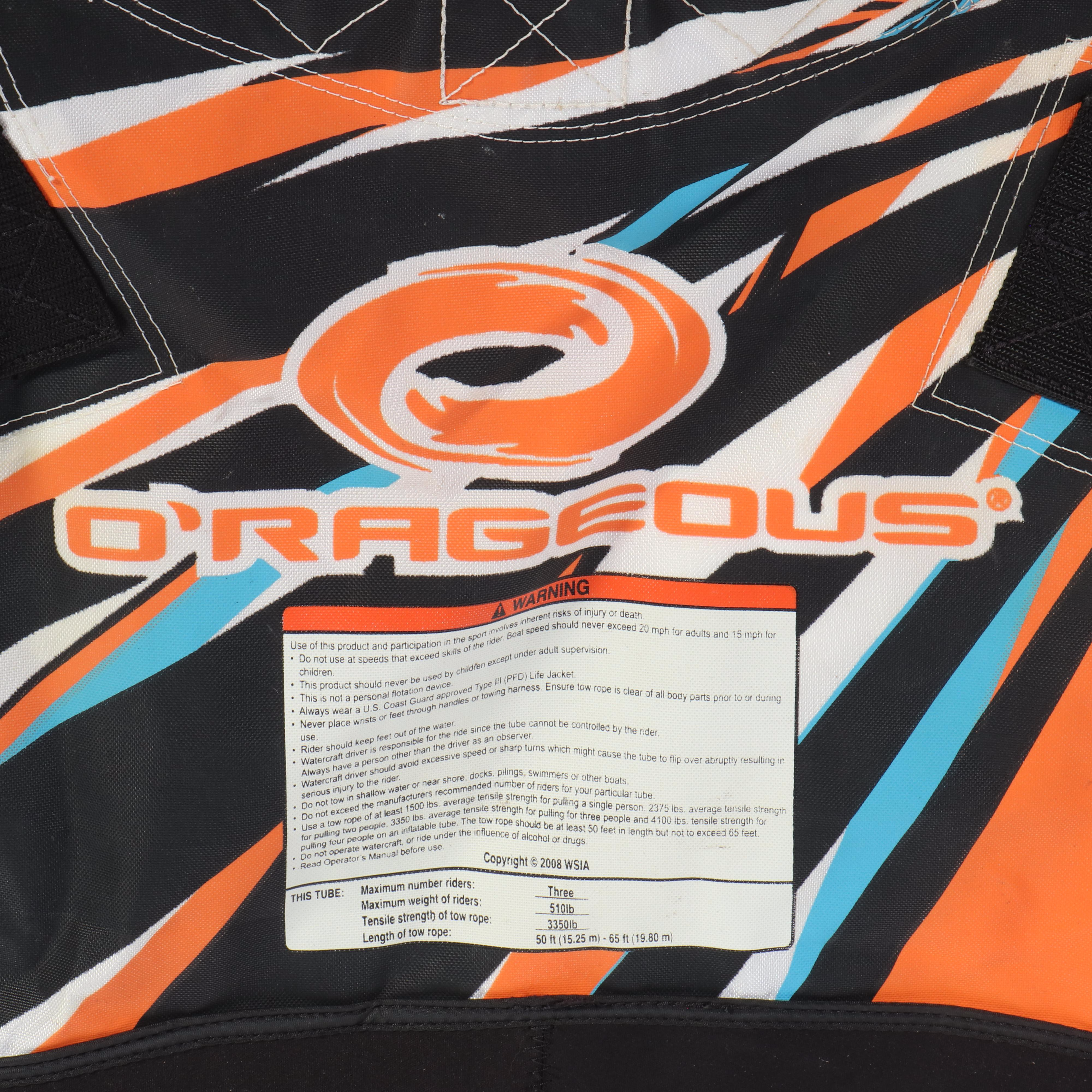 Hydroslide Pro XLT Kneeboard with O'rageous Towable Innertube