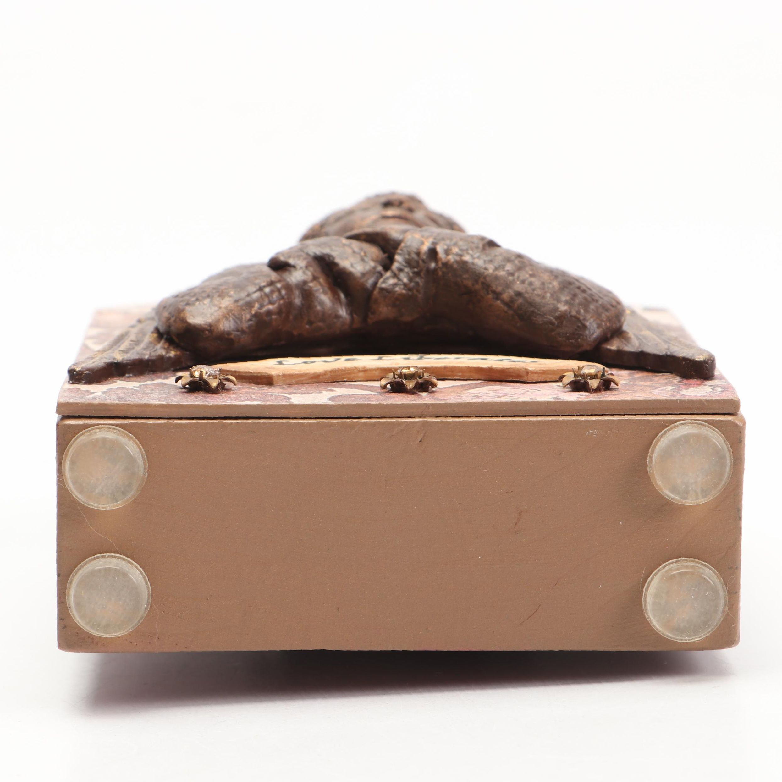 Deborah Kovacs-Sturdevant Mixed Media Composition "Love Liberates Shrine"