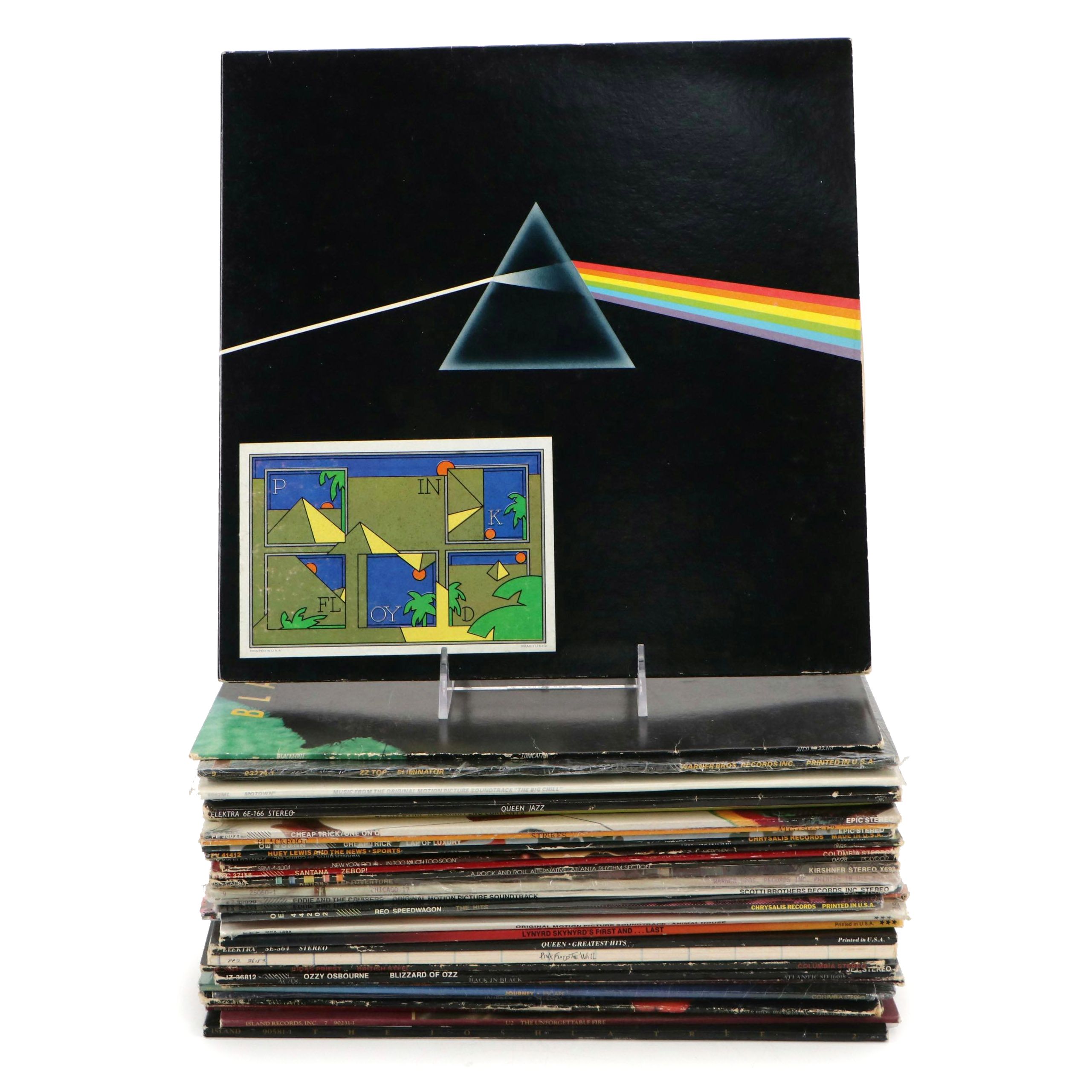 Pink Floyd, Queen, U2, and More Vinyl Records