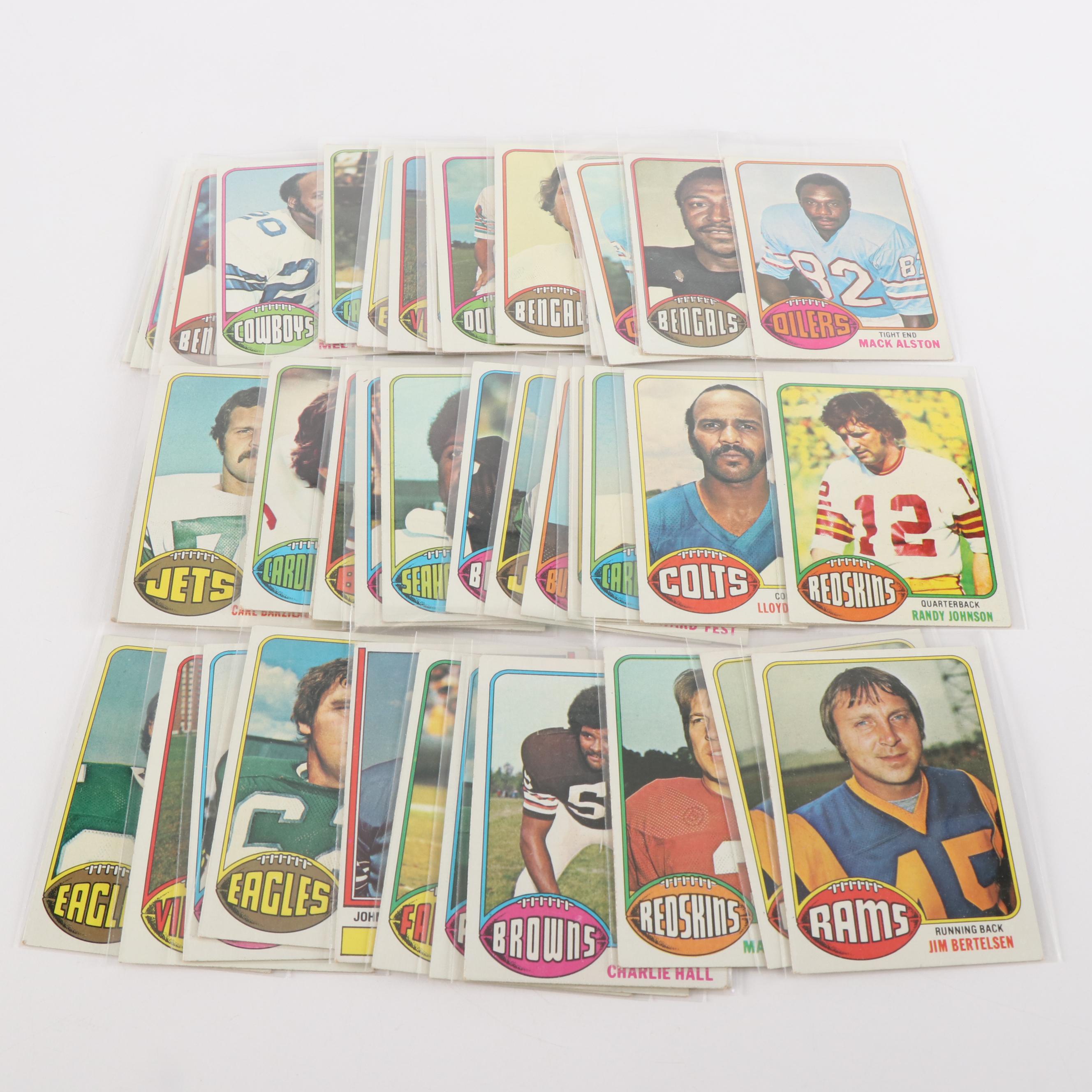 800+ Football 1970's Card Lot with a HOF Griese, Bradshaw and Graded Joe Greene