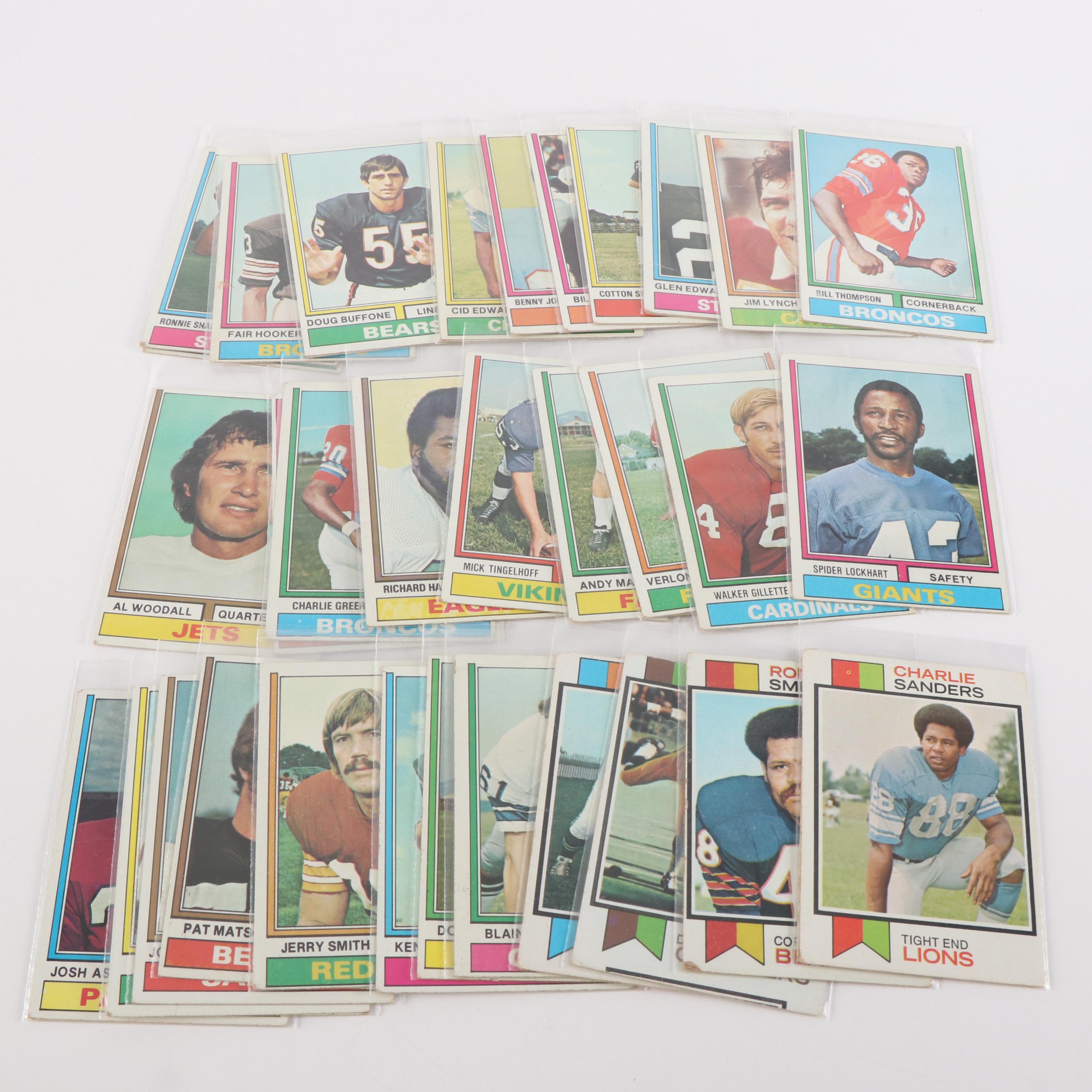 800+ Football 1970's Card Lot with a HOF Griese, Bradshaw and Graded Joe Greene