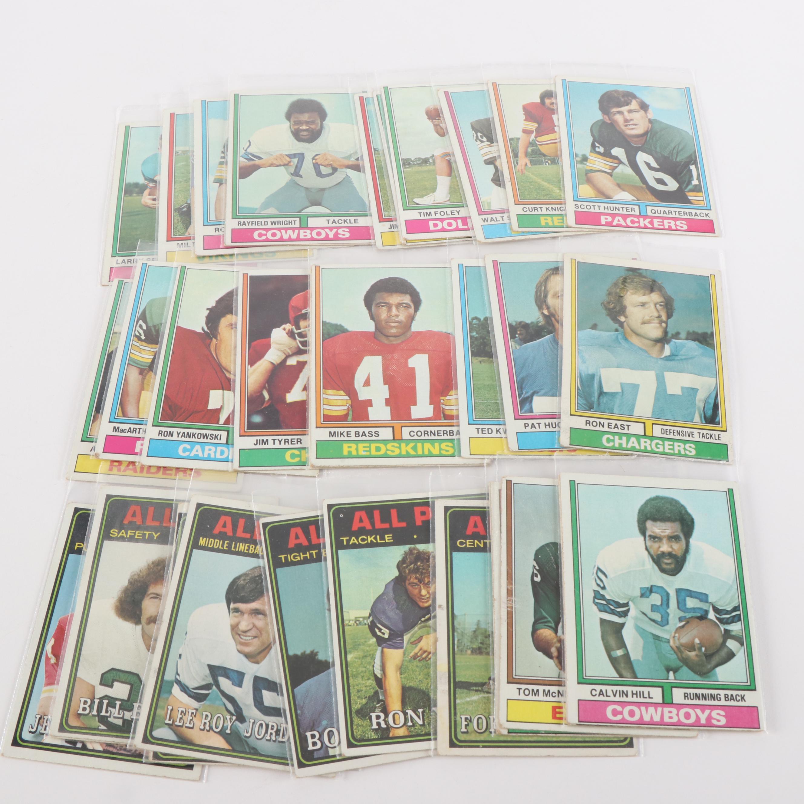 800+ Football 1970's Card Lot with a HOF Griese, Bradshaw and Graded Joe Greene