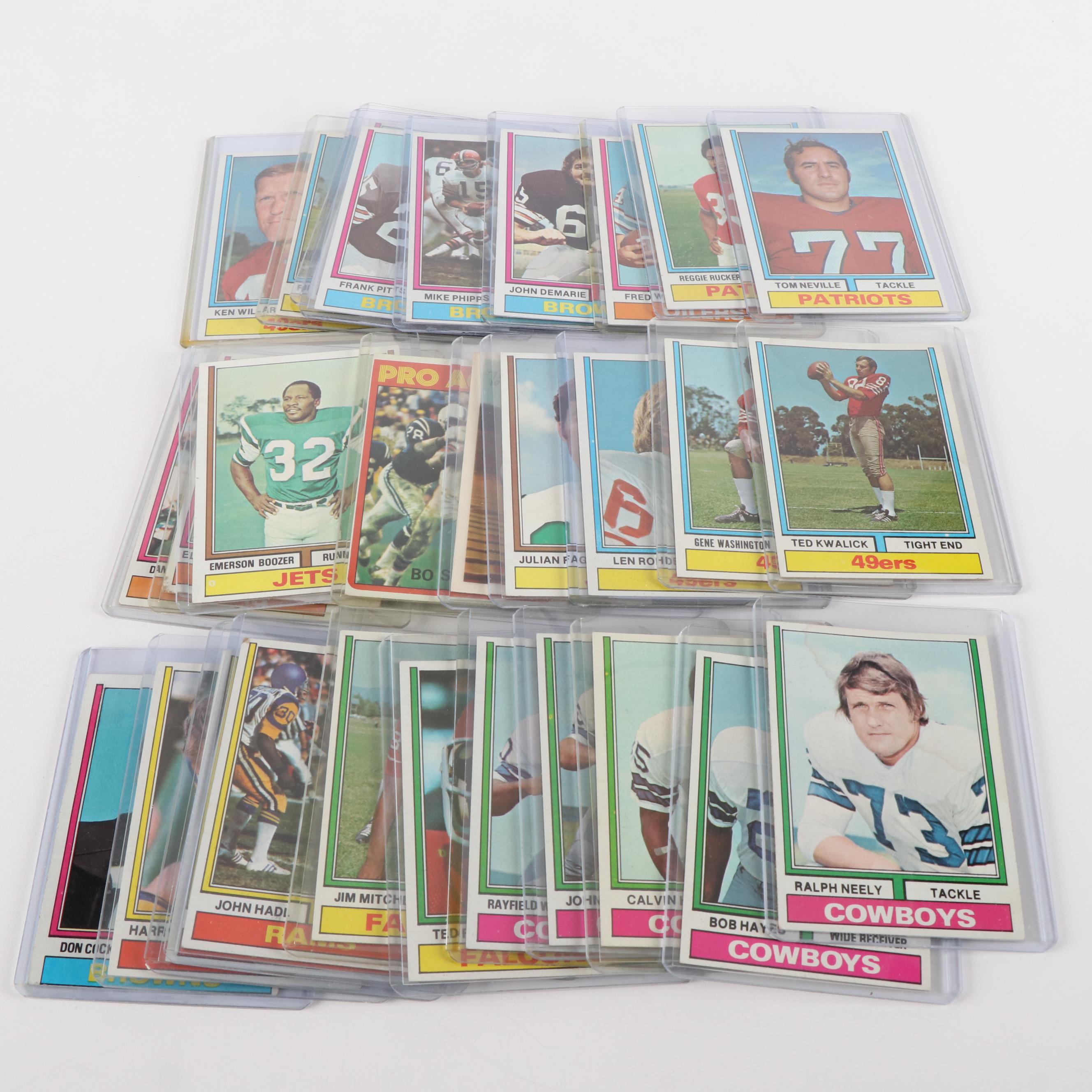 800+ Football 1970's Card Lot with a HOF Griese, Bradshaw and Graded Joe Greene
