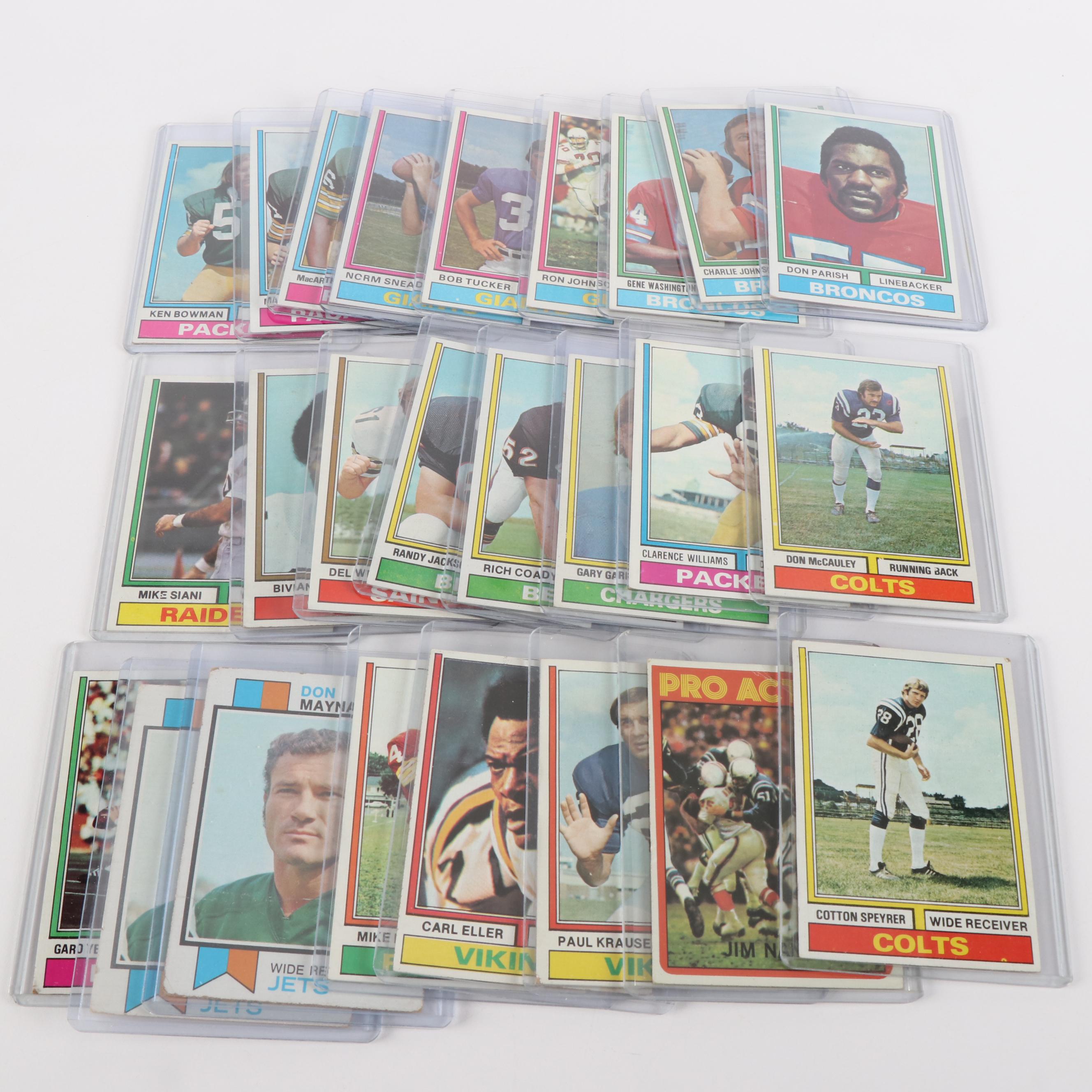 800+ Football 1970's Card Lot with a HOF Griese, Bradshaw and Graded Joe Greene