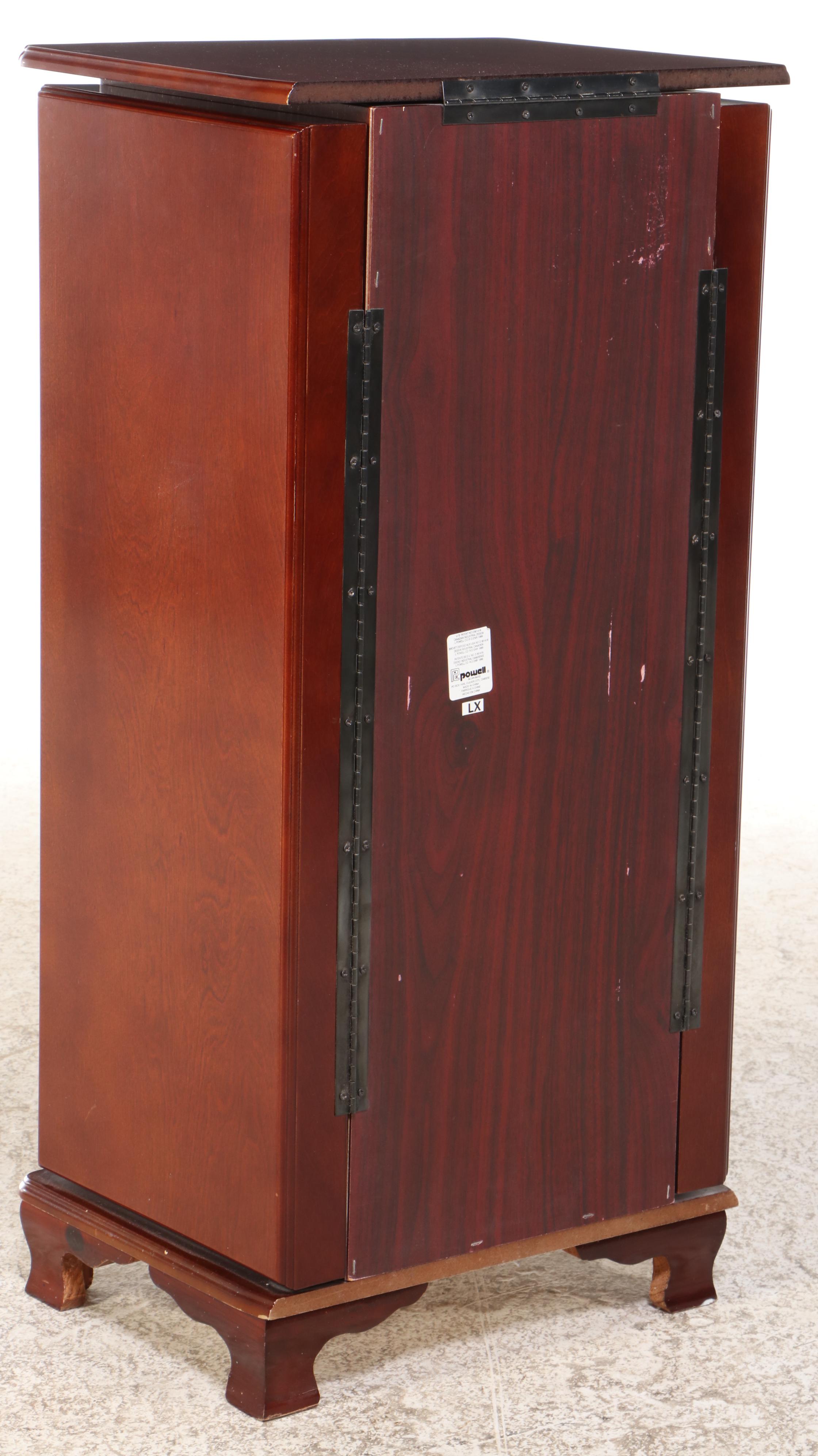 Powell Chippendale Style Birch Jewelry Chest