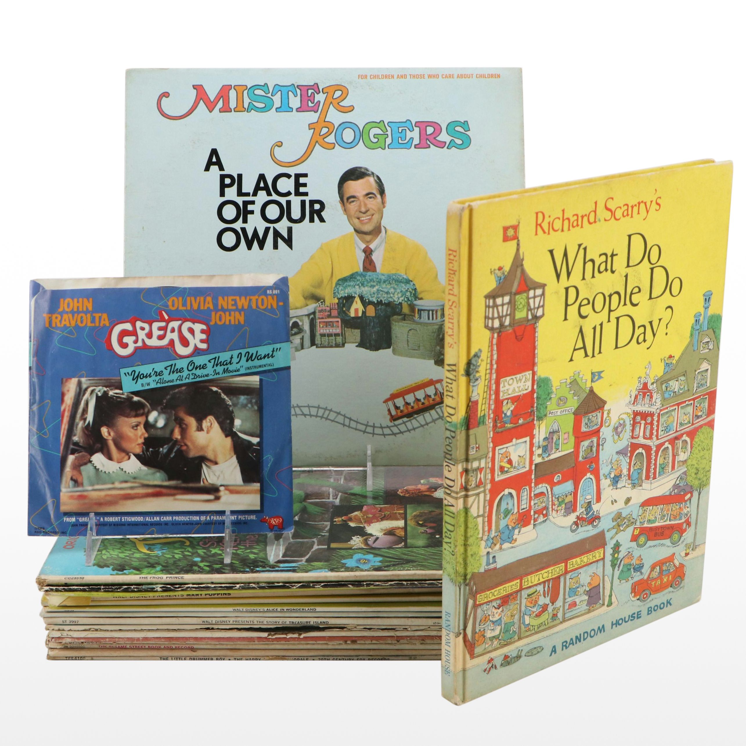 "What People Do All Day" by Richard Scarry and More Children's Vinyl Records