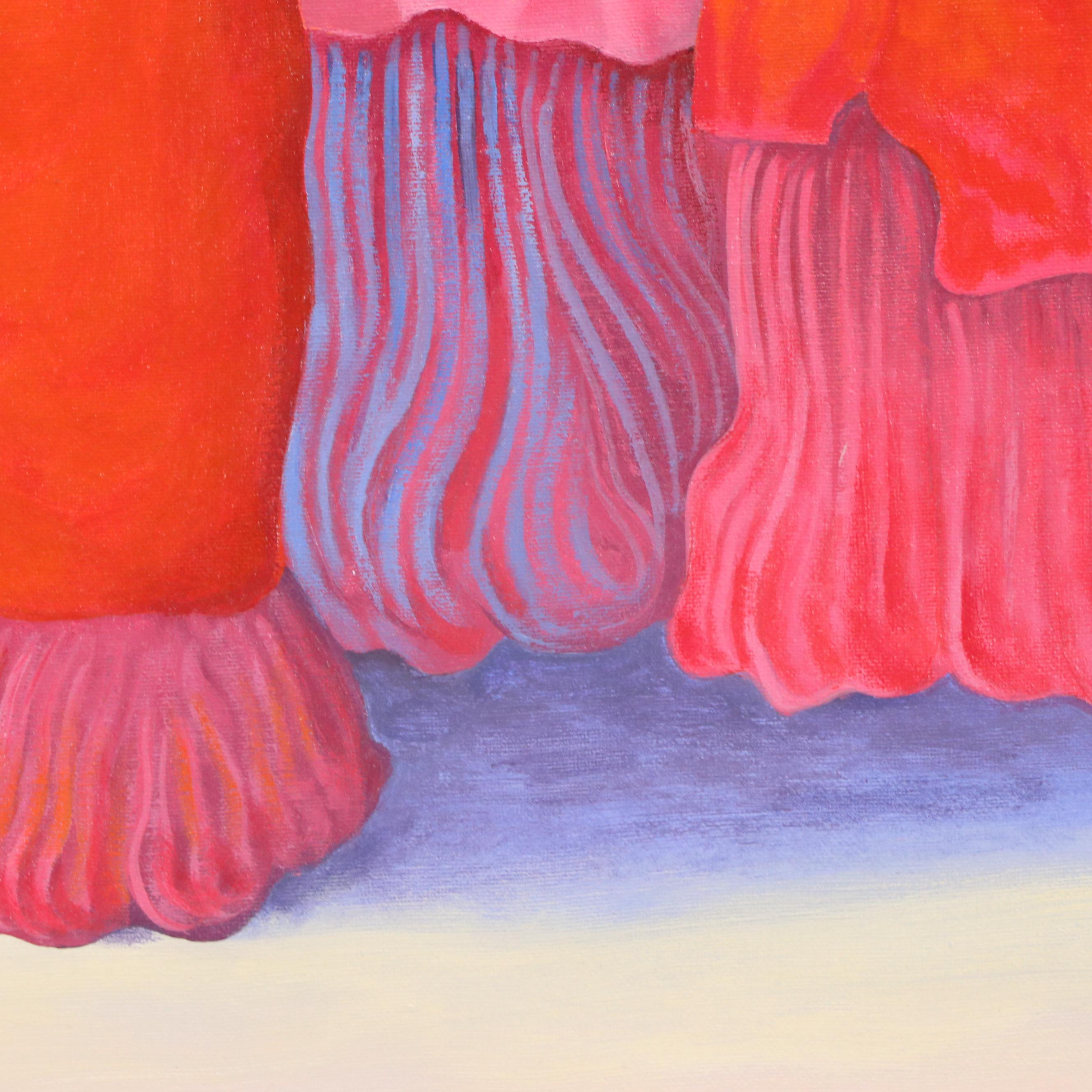 Oil Painting of Three Women After R. C. Gorman