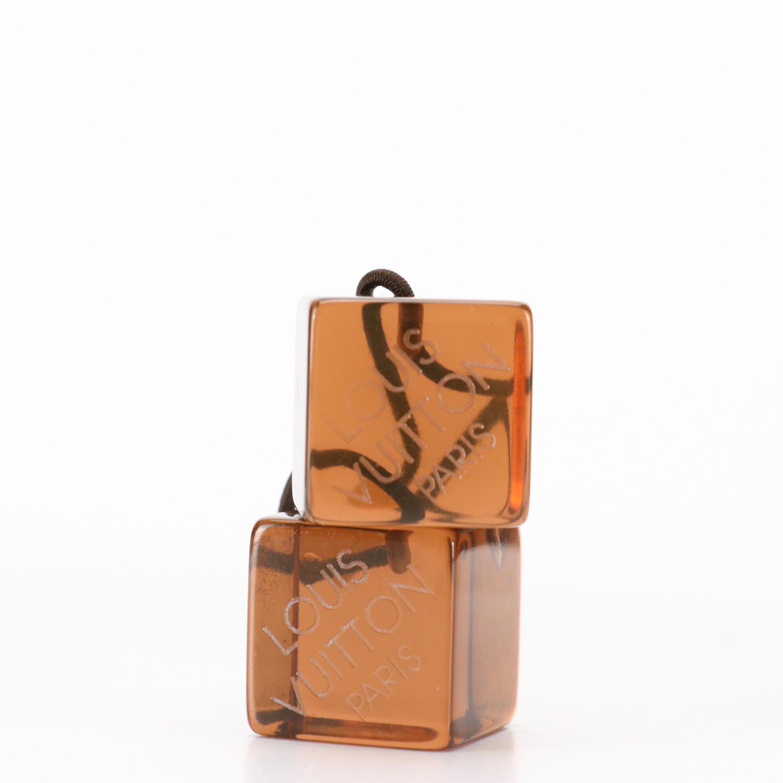 Louis Vuitton Acrylic Dice Hair Tie