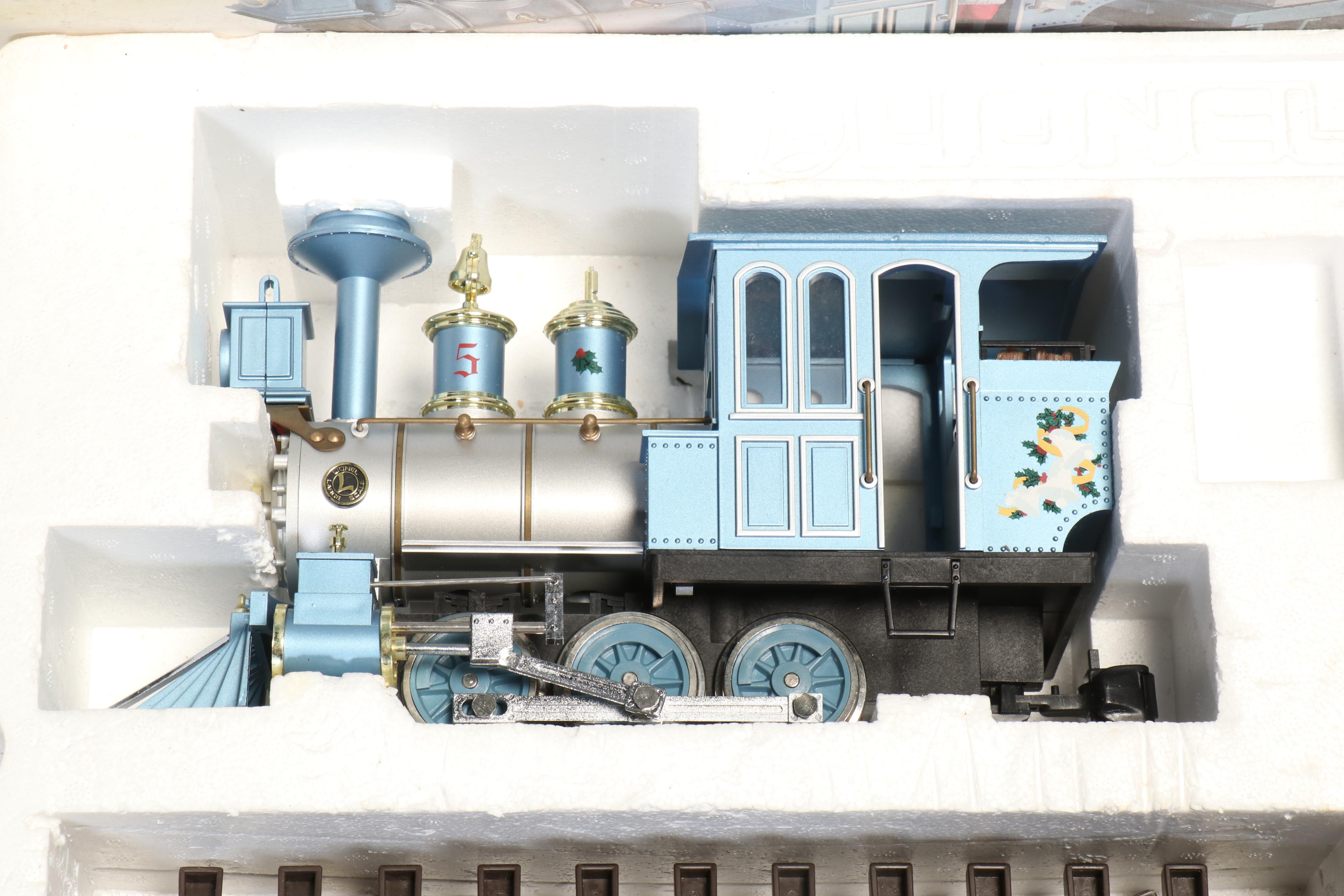 Lionel Silver Bell Express Christmas Train Set, Early 21 Century
