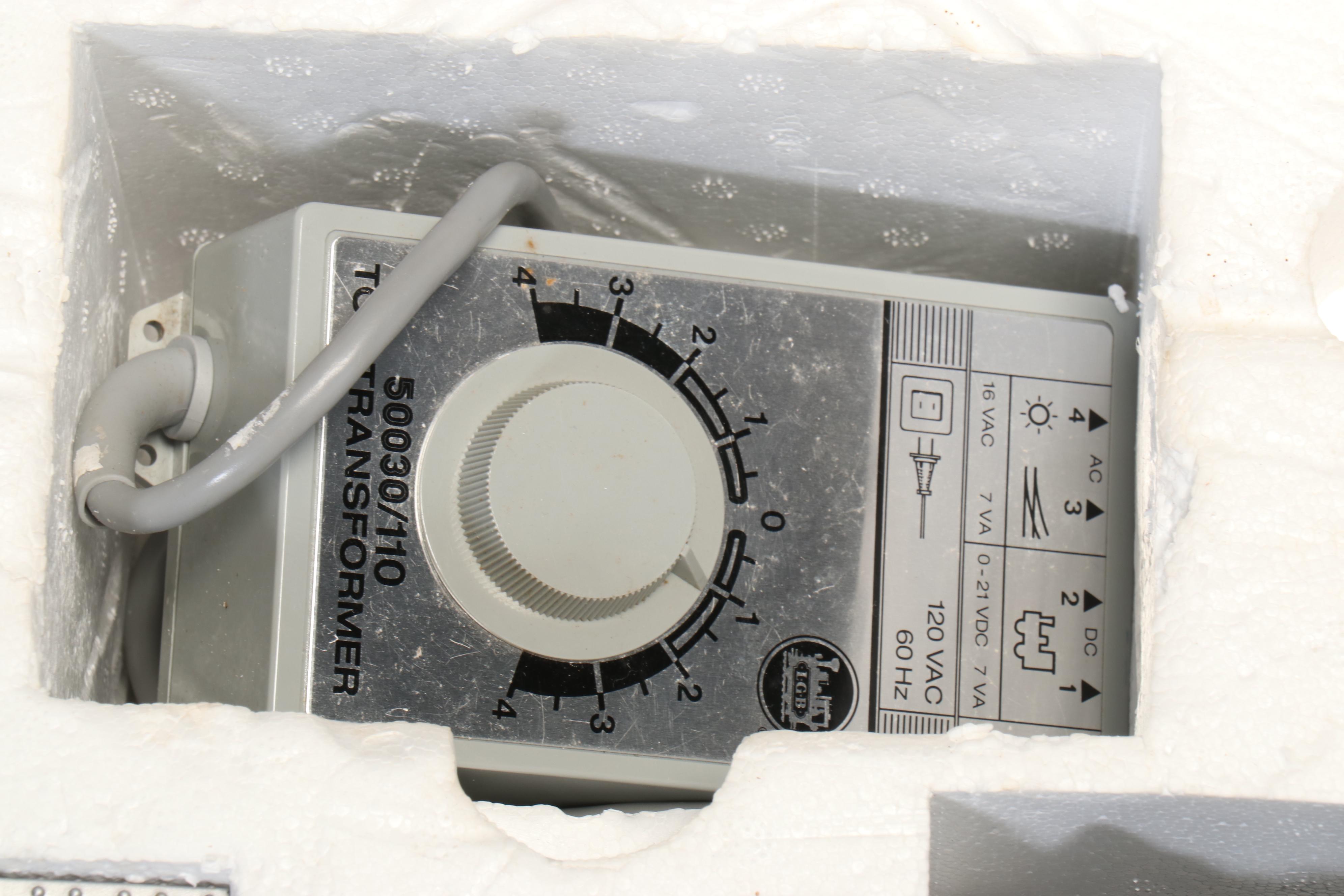 Lionel Silver Bell Express Christmas Train Set, Early 21 Century